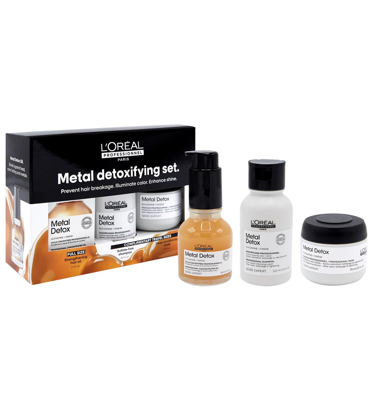 Shop L'Or al Professionnel The Ultimate Metal Detox Hair Set Online - Best Price & International Shipping - Buy Online on GoSupps.com