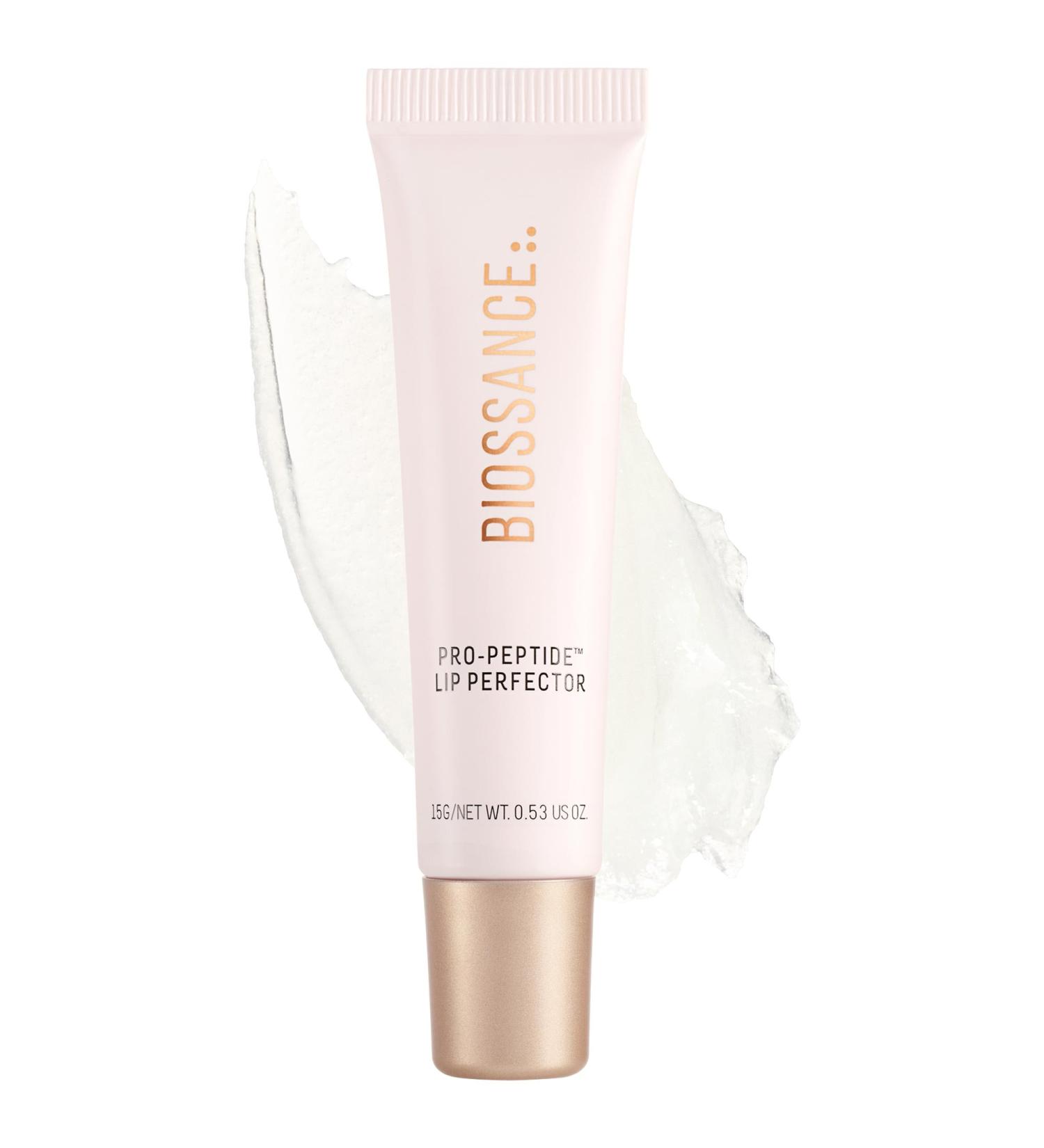 Shop Biossance Pro-Peptide Hydrating Lip Perfector Balm with Hyaluronic Acid - 0.5 oz / 15 g Online - Best Price & International Shipping - Buy Online on GoSupps.com