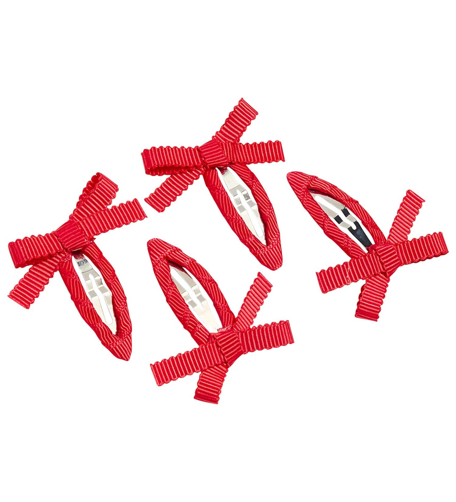 Shop Chunks Bow Snap Hair Clips -Cherry Online - Best Price & International Shipping - Buy Online on GoSupps.com