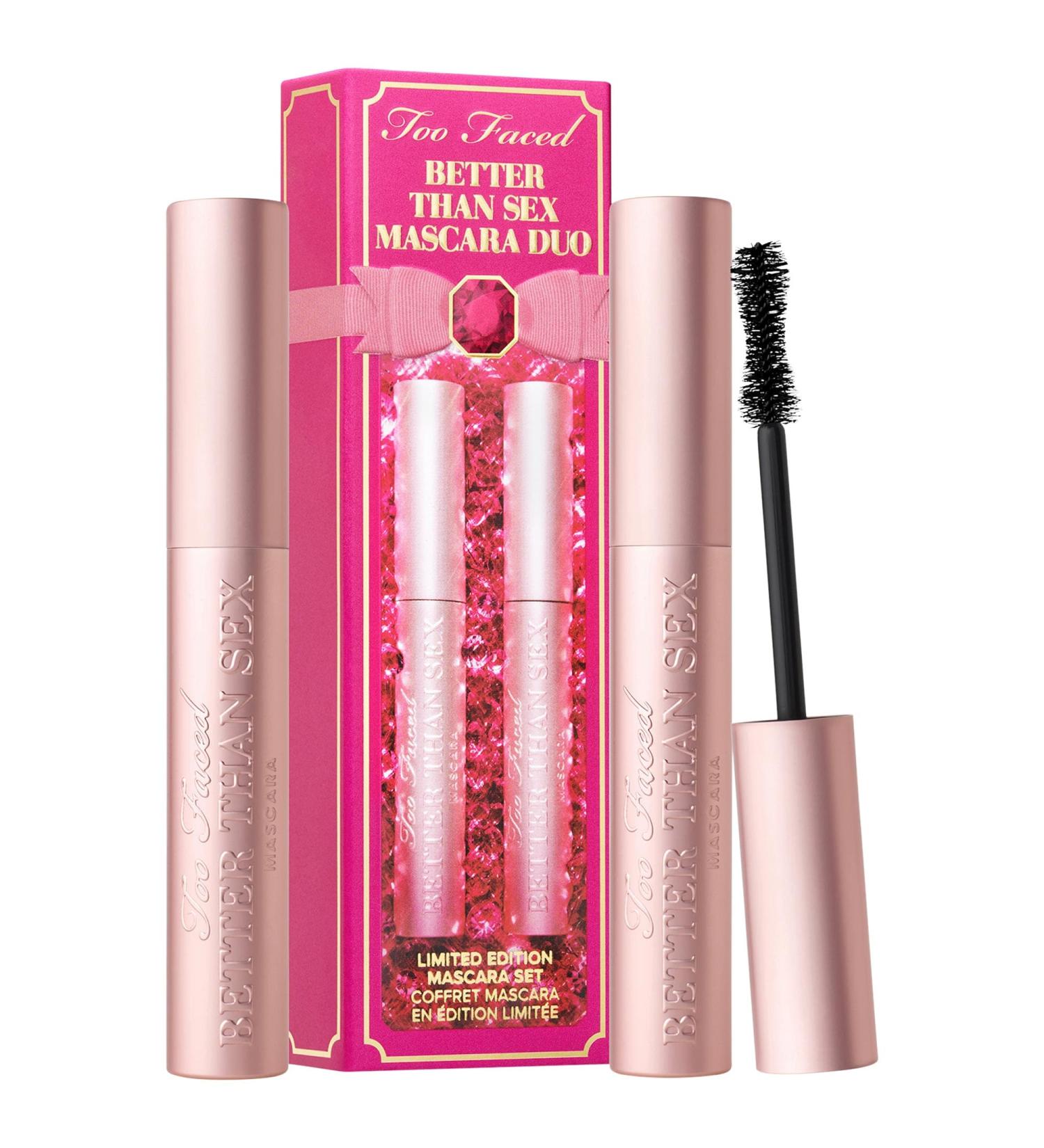 Shop Too Faced Better Than Sex Mascara Duo - (2) 0.27 oz / 8 ml Black Online - Best Price & International Shipping - Buy Online on GoSupps.com