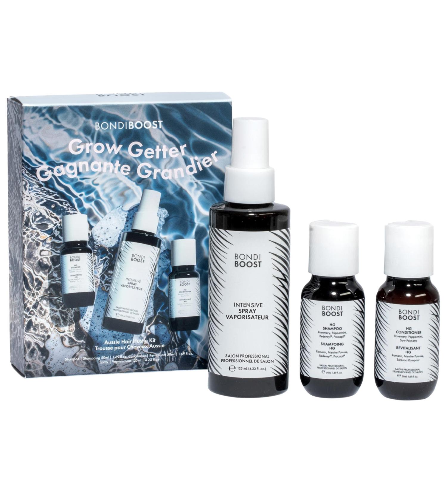 Shop BondiBoost Grow Getter Hair Care Set with Rosemary for Hair Thinning Online - Best Price & International Shipping - Buy Online on GoSupps.com