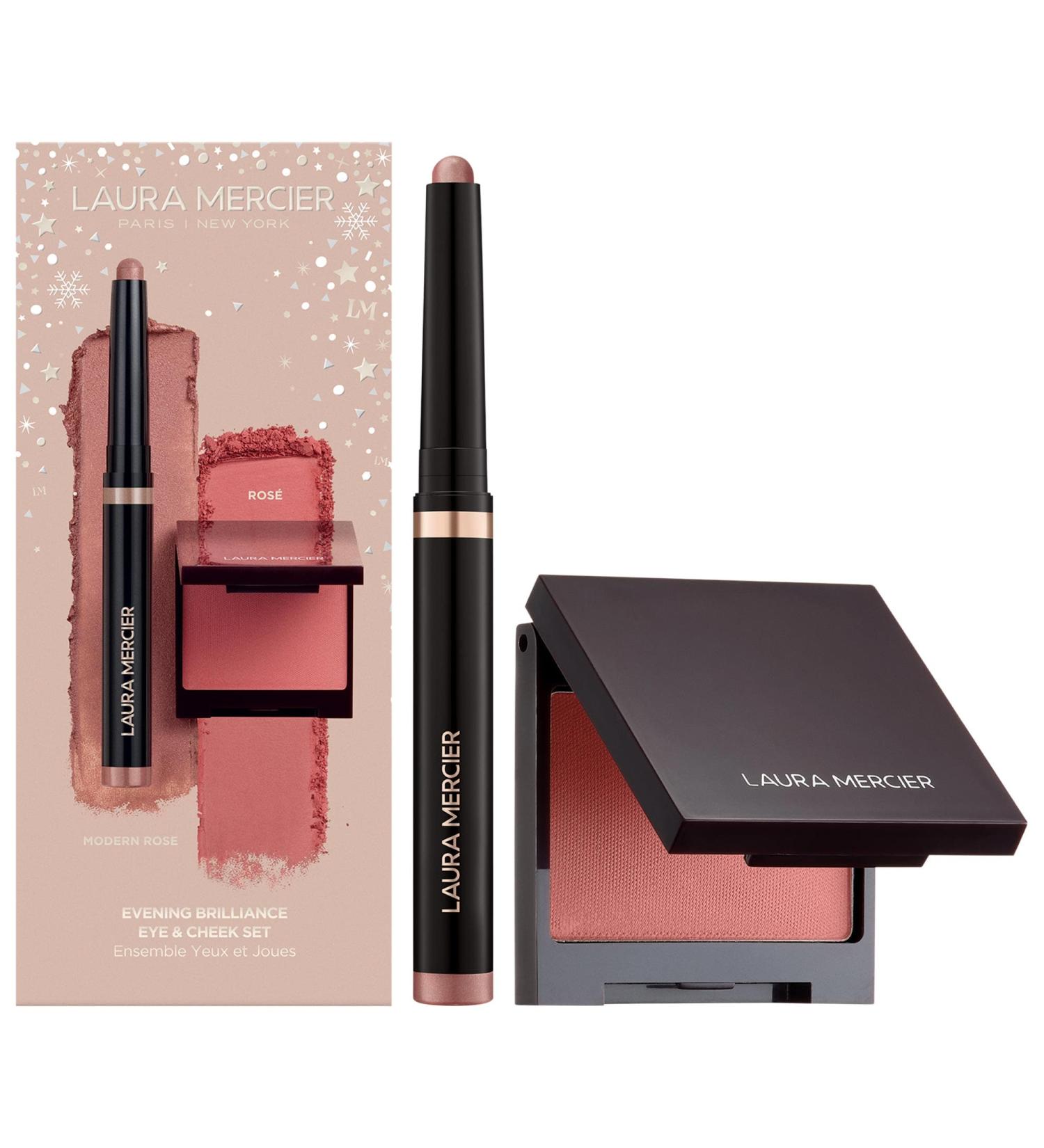 Shop Laura Mercier Evening Brilliance Caviar Eyeshadow and Blush Se Online - Best Price & International Shipping - Buy Online on GoSupps.com