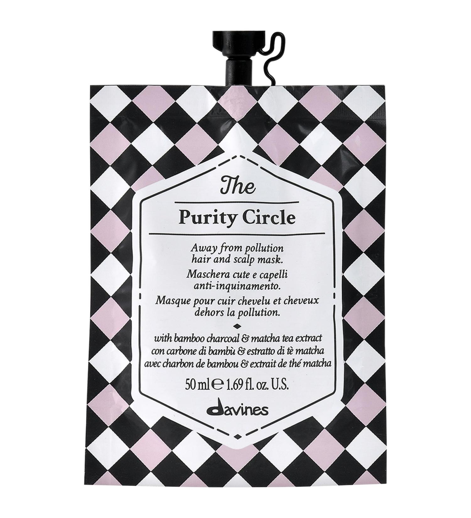 Shop Davines The Purity Circle Hair Mask for Scalp Detox - 1.69 oz/ 50 ml Online - Best Price & International Shipping - Buy Online on GoSupps.com