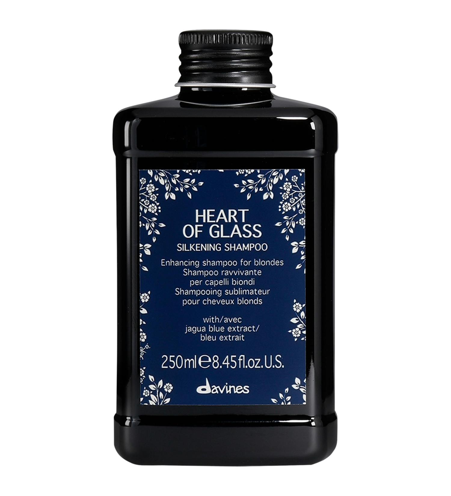 Shop Davines Heart of Glass Silkening Shampoo for Blondes - 8.45 oz/ 250 ml Online - Best Price & International Shipping - Buy Online on GoSupps.com