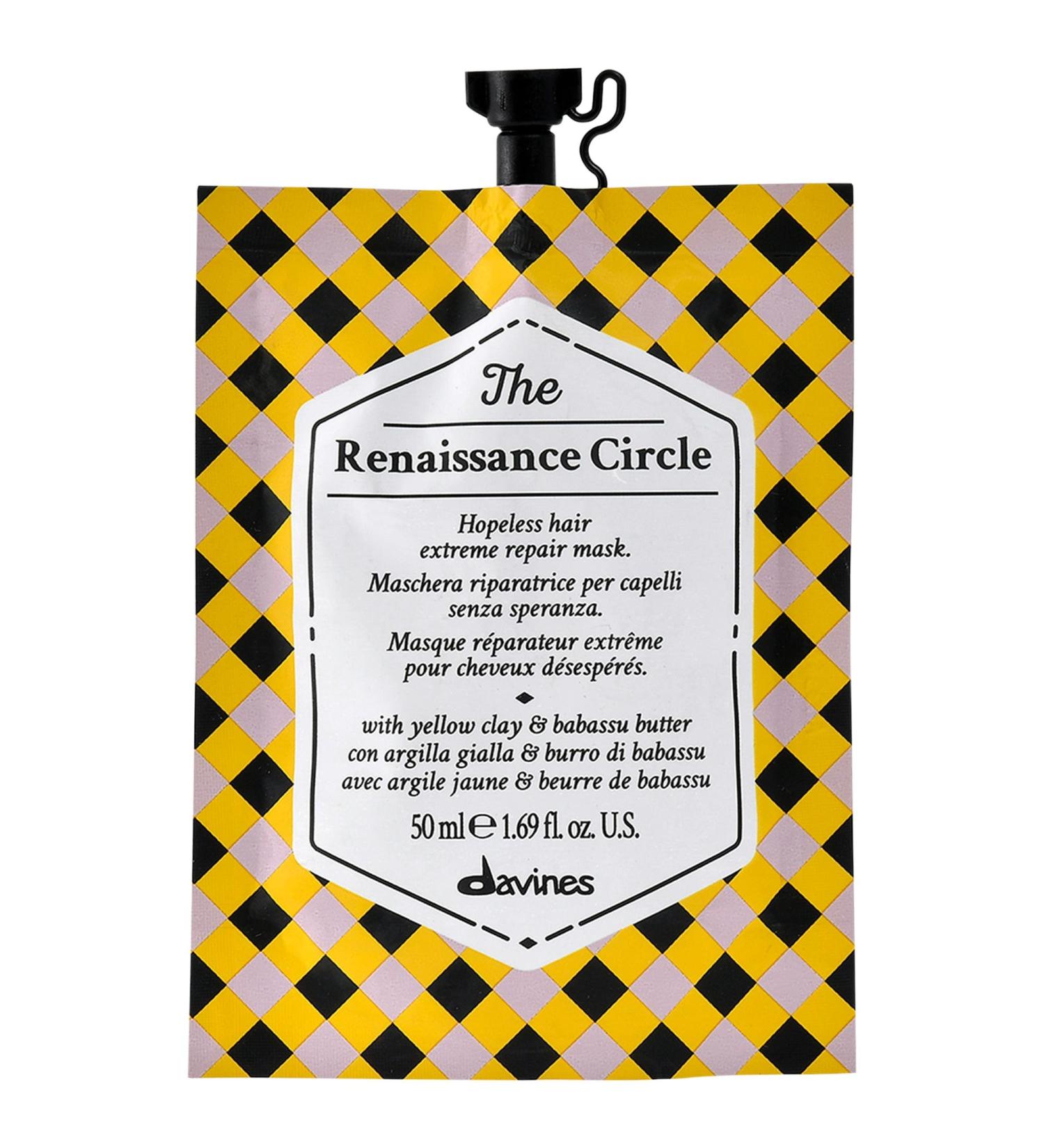 Shop Davines The Renaissance Circle Repair Hair Mask for Damaged Hair - 1.69 oz/50 ml Online - Best Price & International Shipping - Buy Online on GoSupps.com