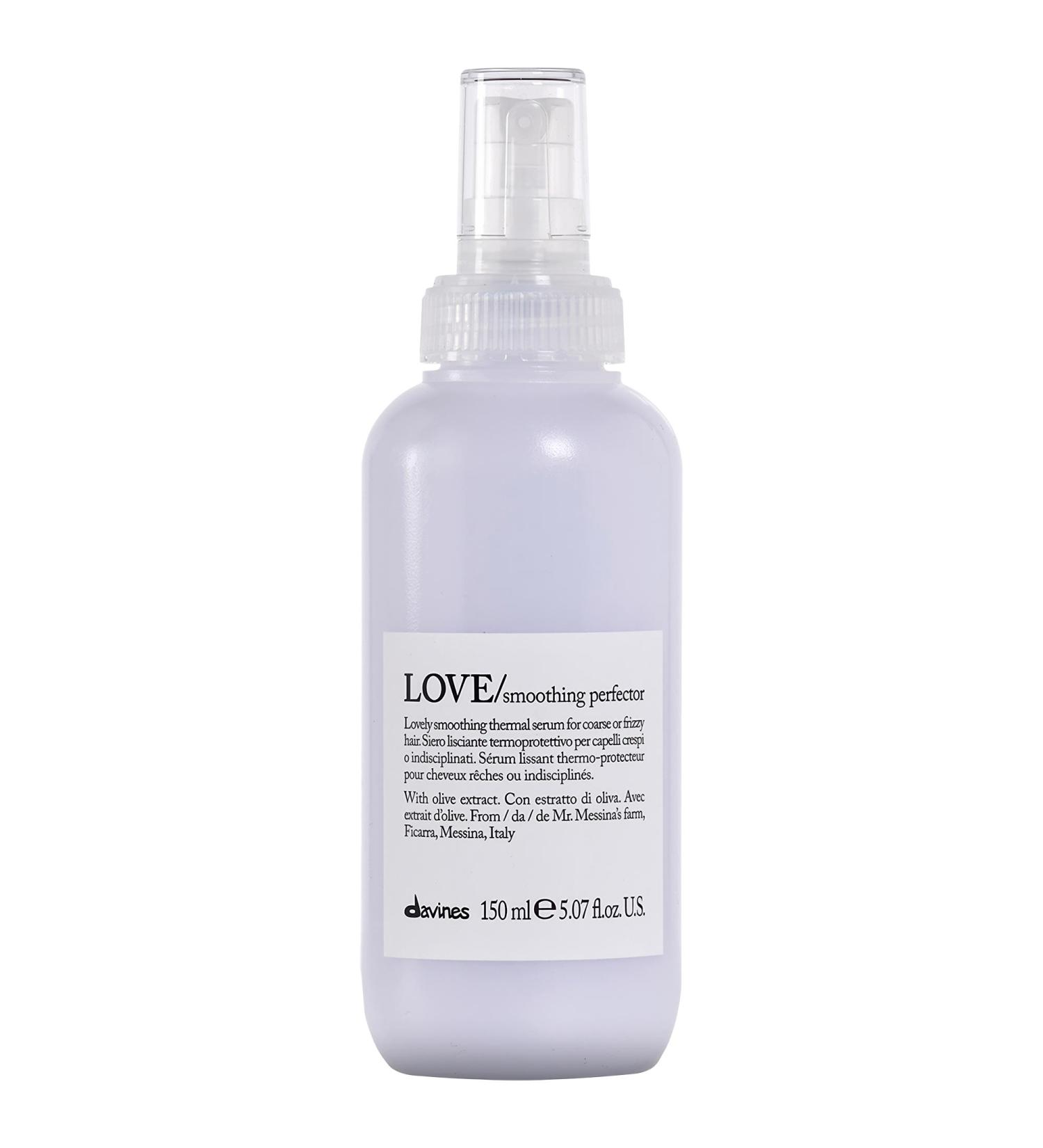 Shop Davines LOVE Smoothing Perfector Heat Protectant Serum for Frizzy Hair - 5.07 oz/ 150 ml Online - Best Price & International Shipping - Buy Online on GoSupps.com