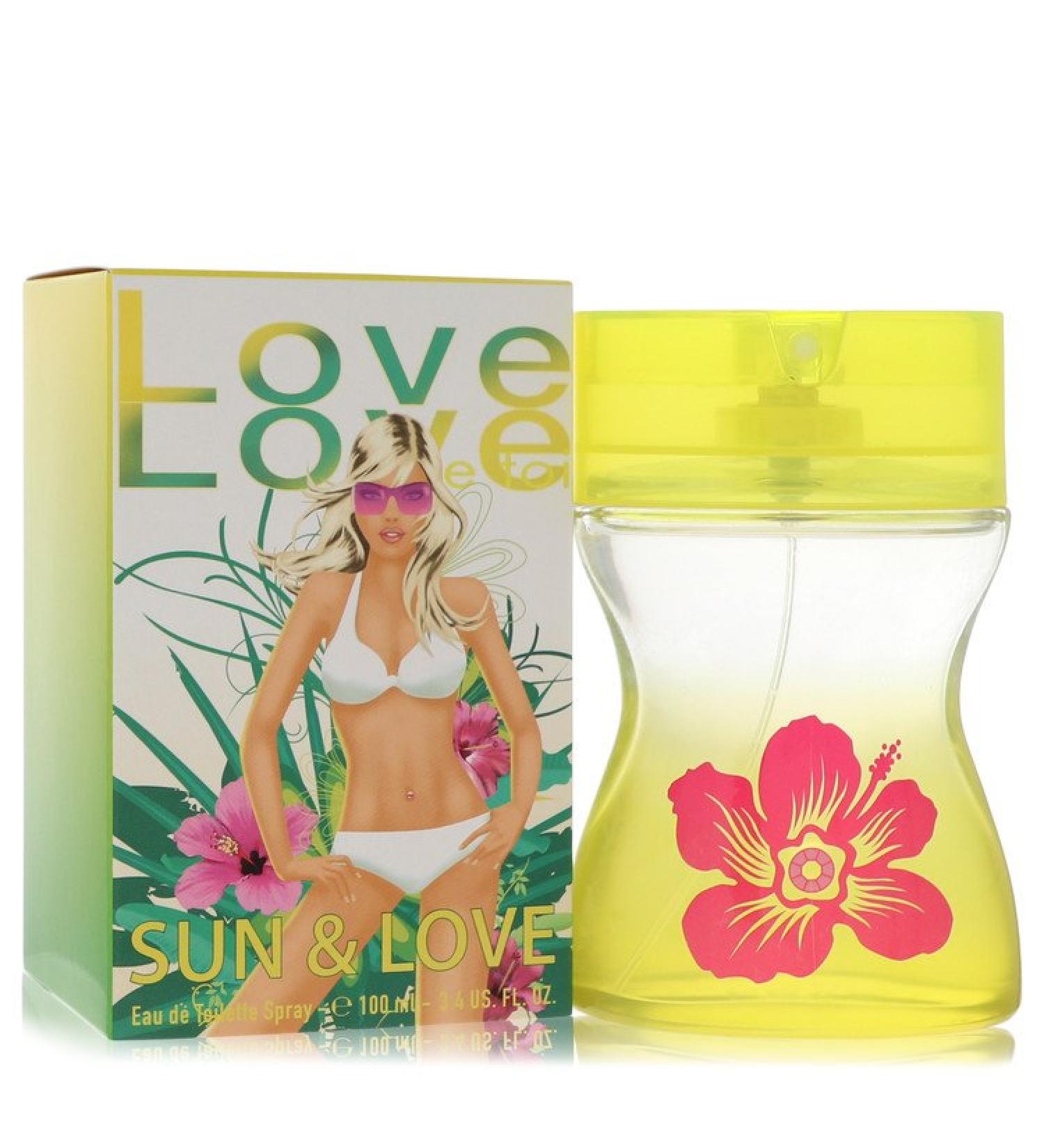 Sun & love by Cofinluxe Eau De Toilette Spray 3.4 oz for Women