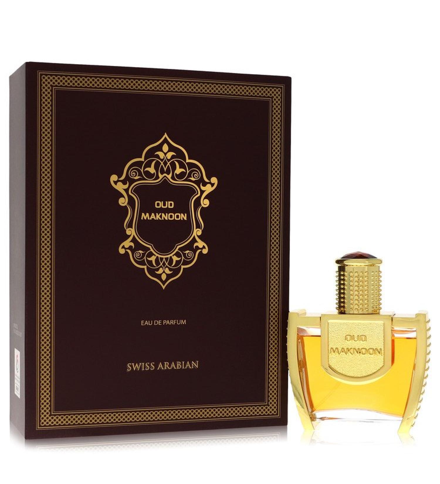 Oud Maknoon by Swiss Arabian Eau De Parfum Spray (Unisex) 1.5 oz for Women