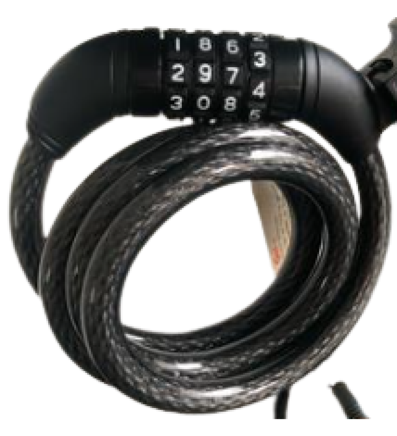 Lumintrail Combination Bike Lock Cable - 4ft Bike Locks Heavy Duty Anti Theft with Combinations - Bike Cable Lock Combination with Mounting Bracket (2 Pack) 2-Pack