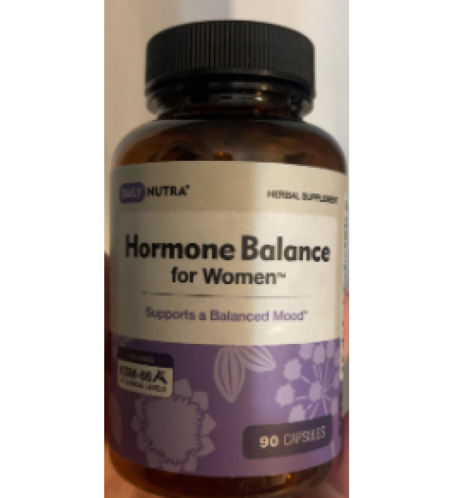 DailyNutra Hormone Balance for Women - Natural Mood Supplement - PMS Relief and Menopause Support | Featuring Clinically Studied KSM-66 Ashwagandha (90 Capsules) 90 Count (Pack of 1)