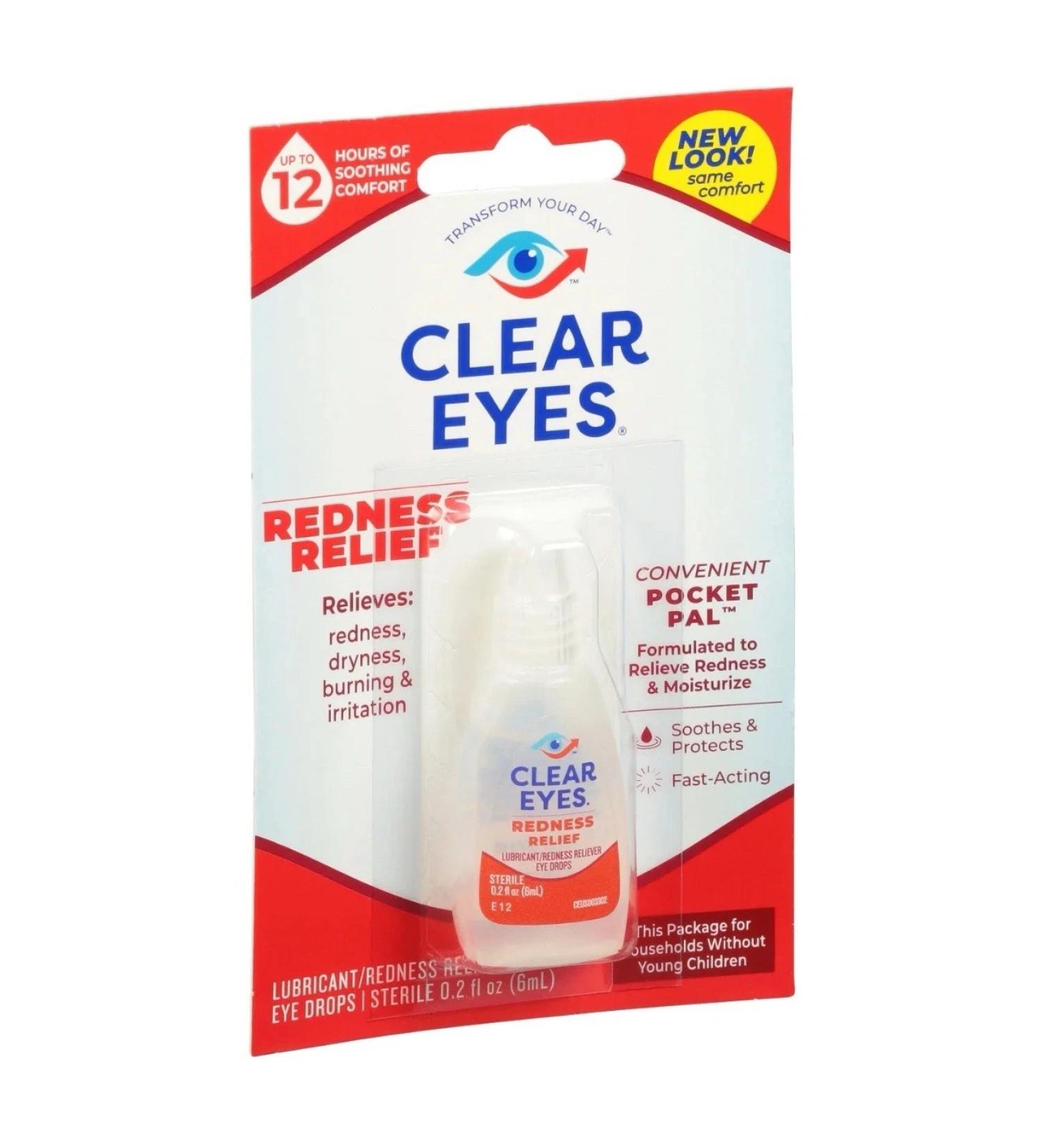 Buy Clear Eyes Redness Relief Eye Drops 0.2oz | Fast Shipping Worldwide - Buy Online on GoSupps.com
