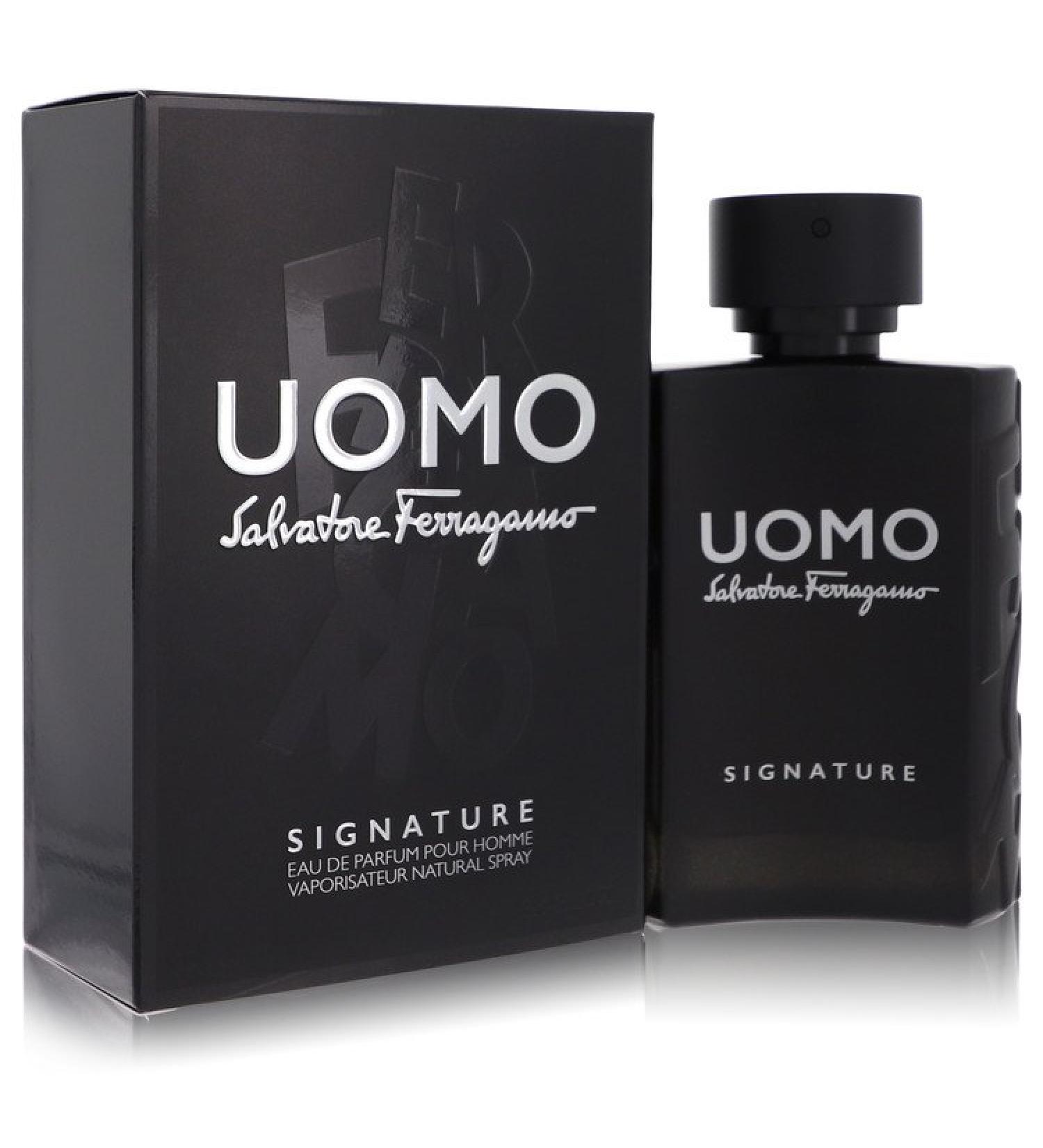 Salvatore Ferragamo Uomo Signature by Salvatore Ferragamo Eau De Parfum Spray 3.4 oz for Men