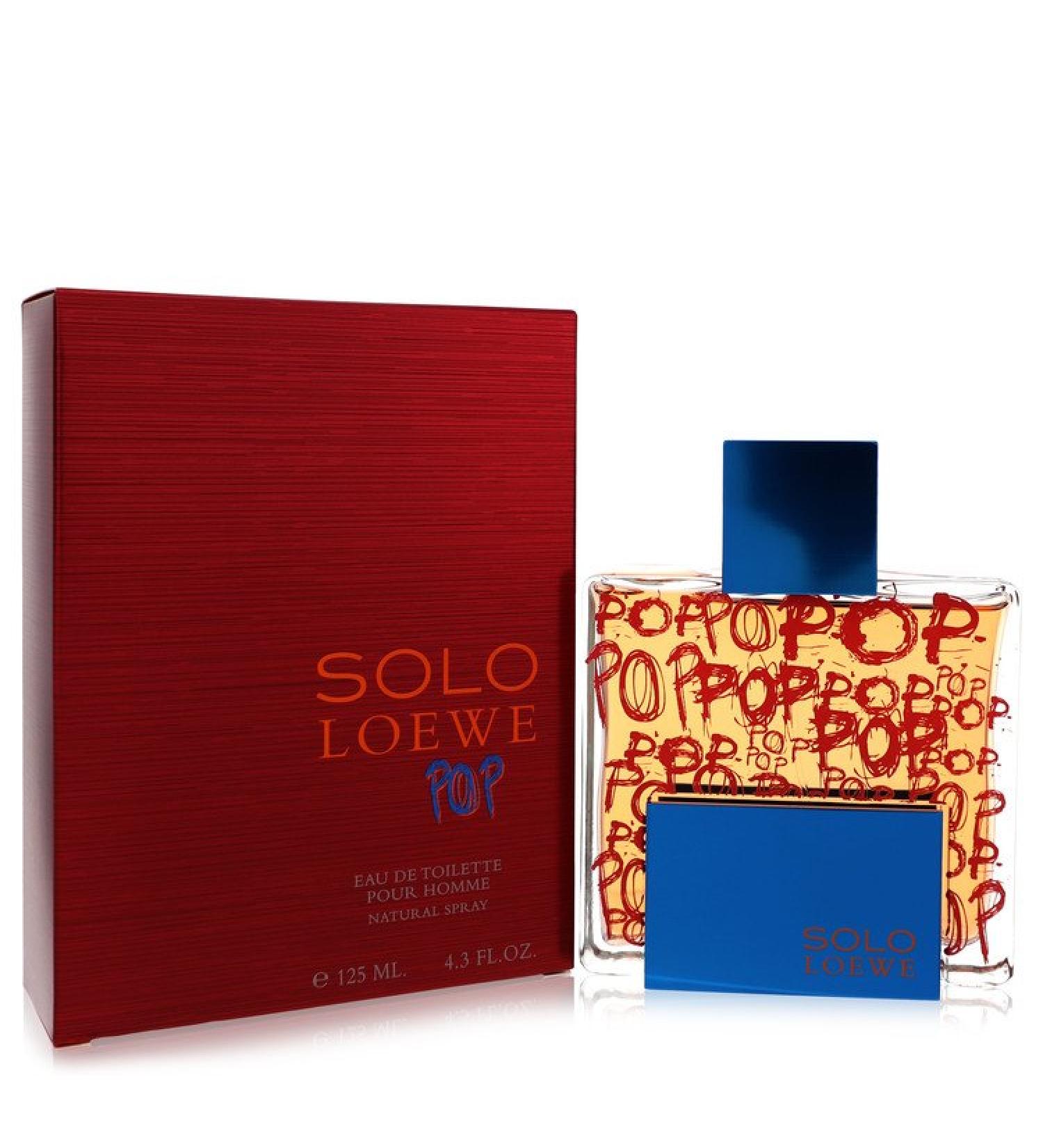 Solo Loewe Pop by Loewe Eau De Toilette Spray 4.3 oz for Men