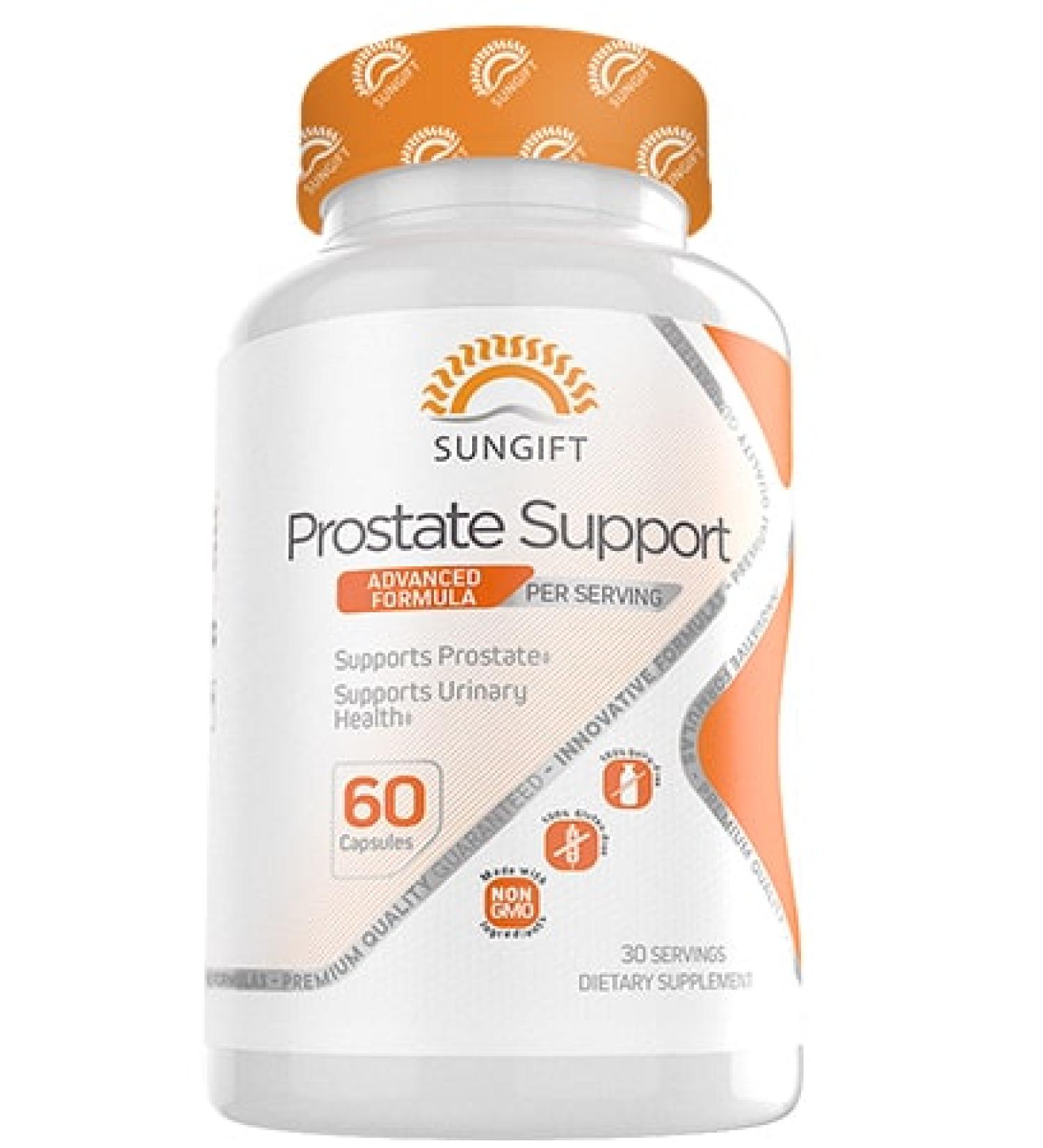 Sungift Prostate Support - 60 Capsules for Optimal Men's Health - Buy Online on GoSupps.com