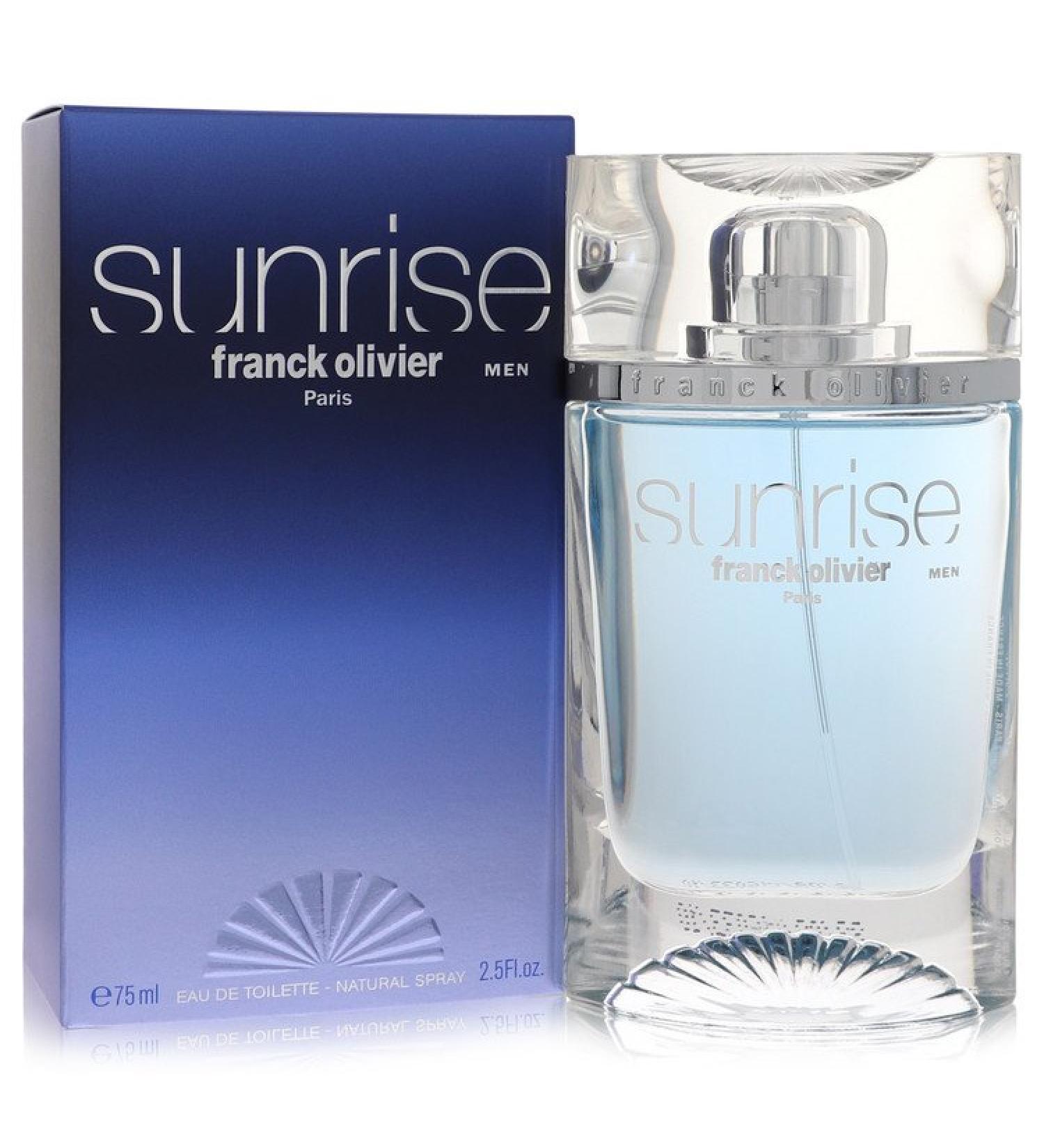 Sunrise Franck Olivier by Franck Olivier Eau De Toilette Spray 2.5 oz for Men