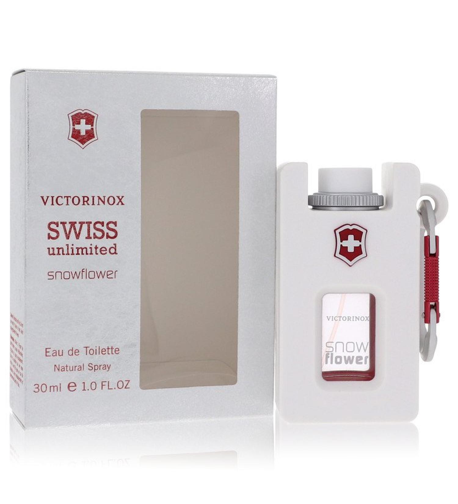 Swiss Unlimited Snowflower by Victorinox Eau De Toilette Spray 1 oz for Women
