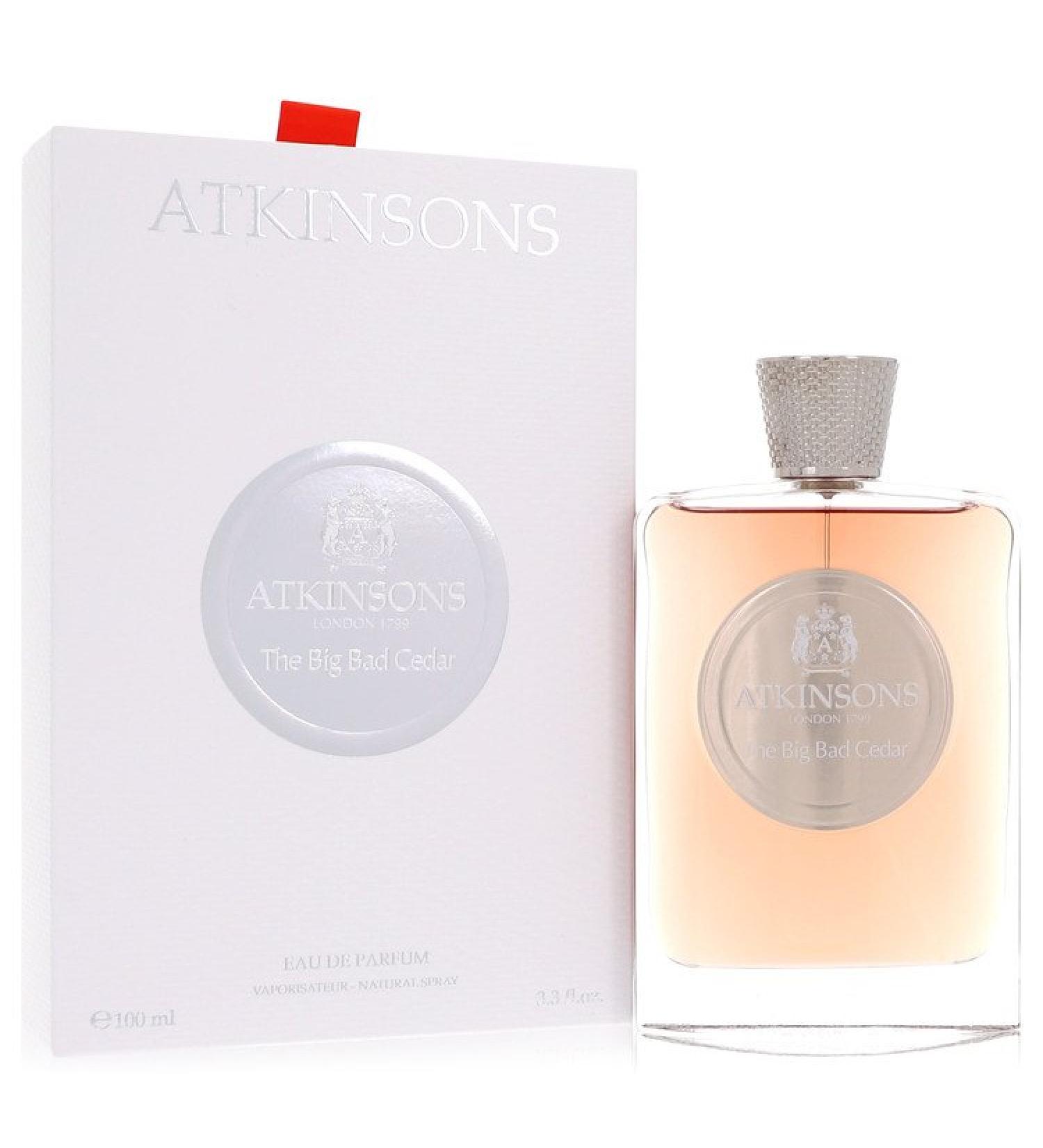The Big Bad Cedar by Atkinsons Eau De Parfum Spray (Unisex) 3.3 oz for Women