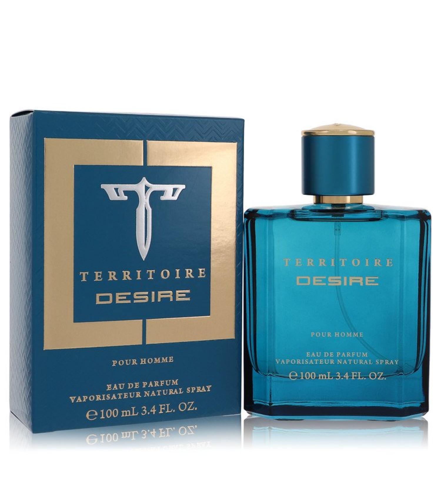 Territoire Desire by YZY Perfume Eau De Parfum Spray 3.4 oz for Men