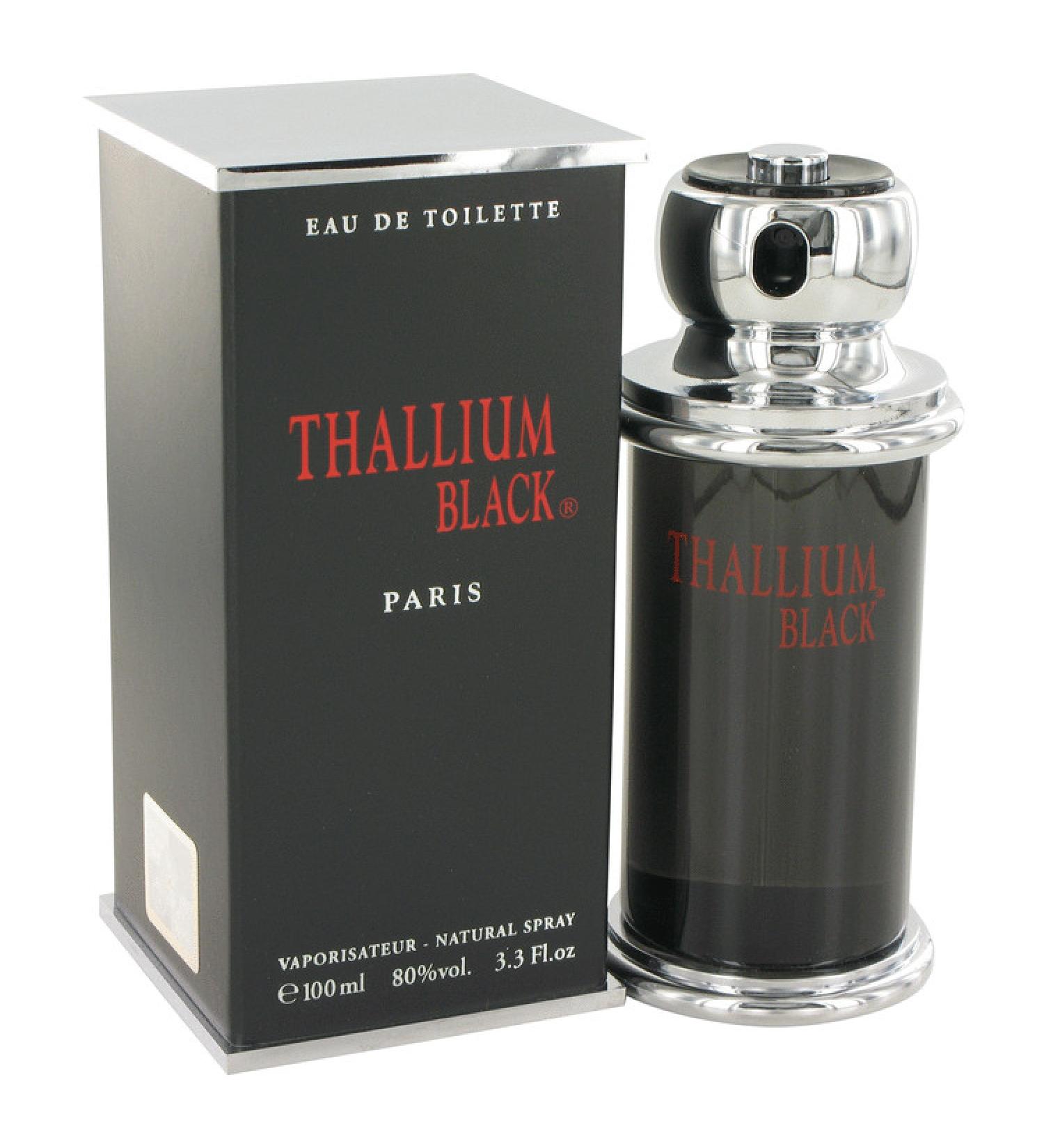 Thallium Black by Yves De Sistelle Eau DeToilette Spray 3.3 oz for Men