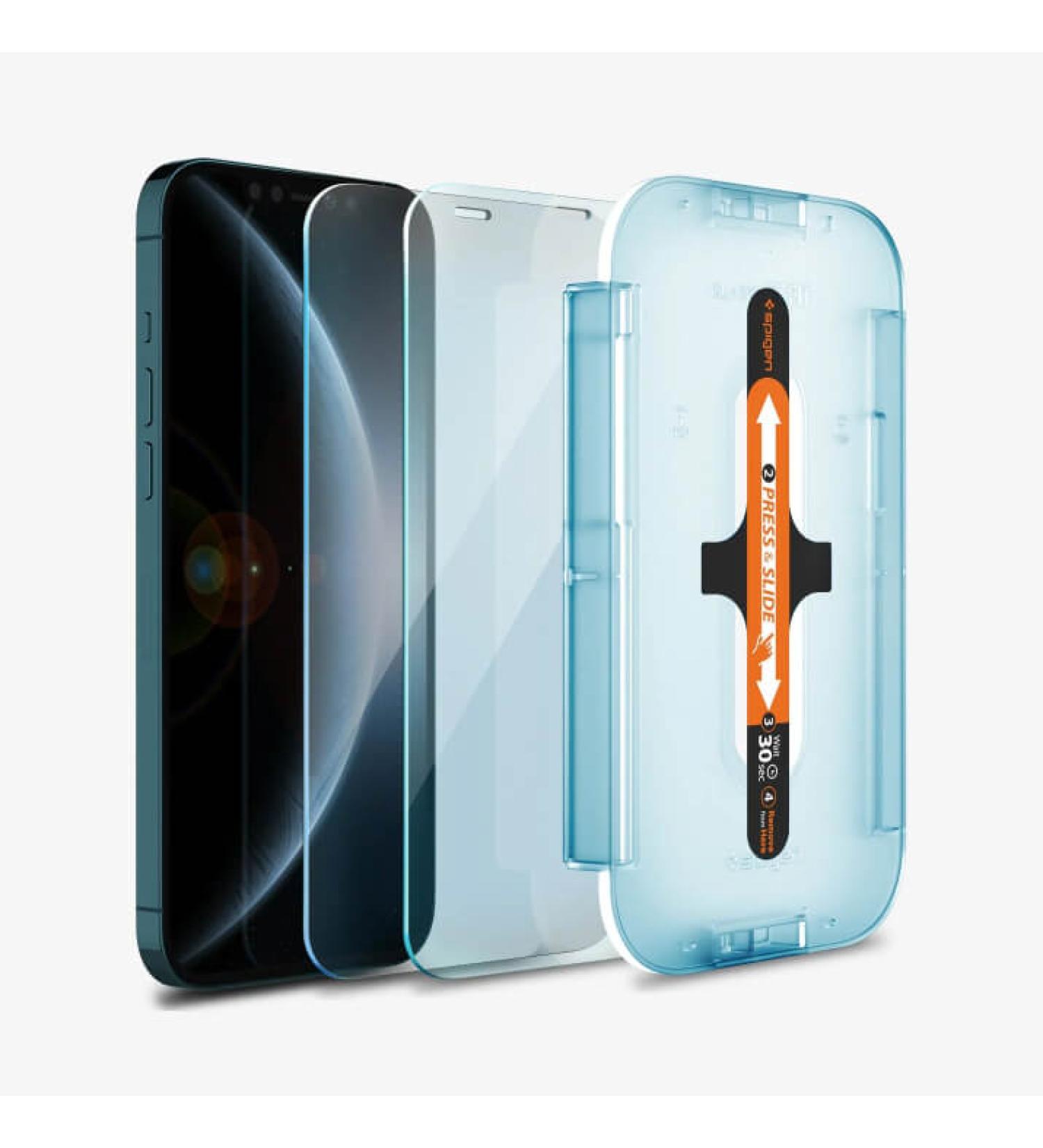 iPhone 12 Pro Max Screen Protector GLAS.tR Sensor Protection - Color Clear