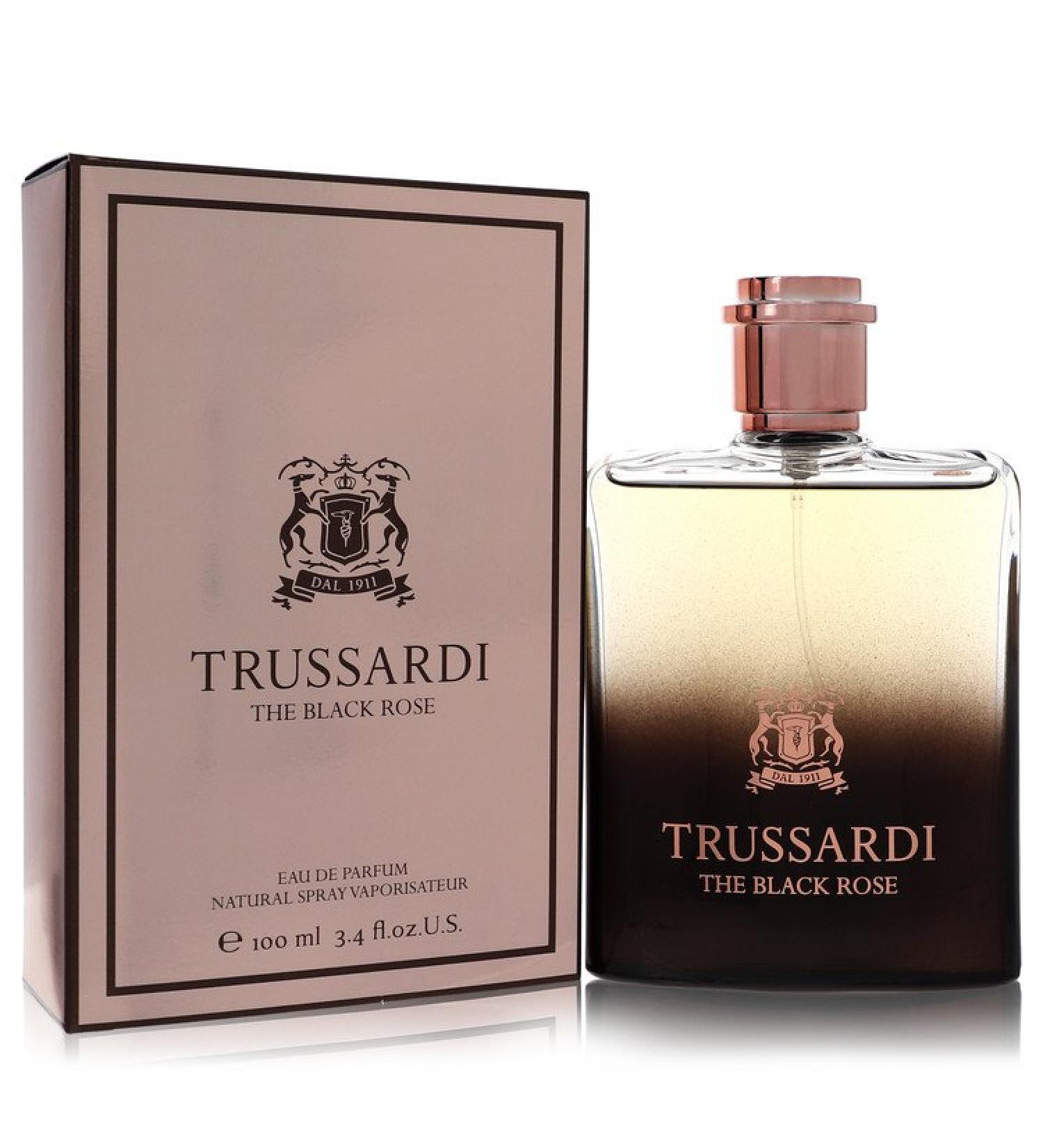 The Black Rose by Trussardi Eau De Parfum Spray (Unisex) 3.3 oz for Women