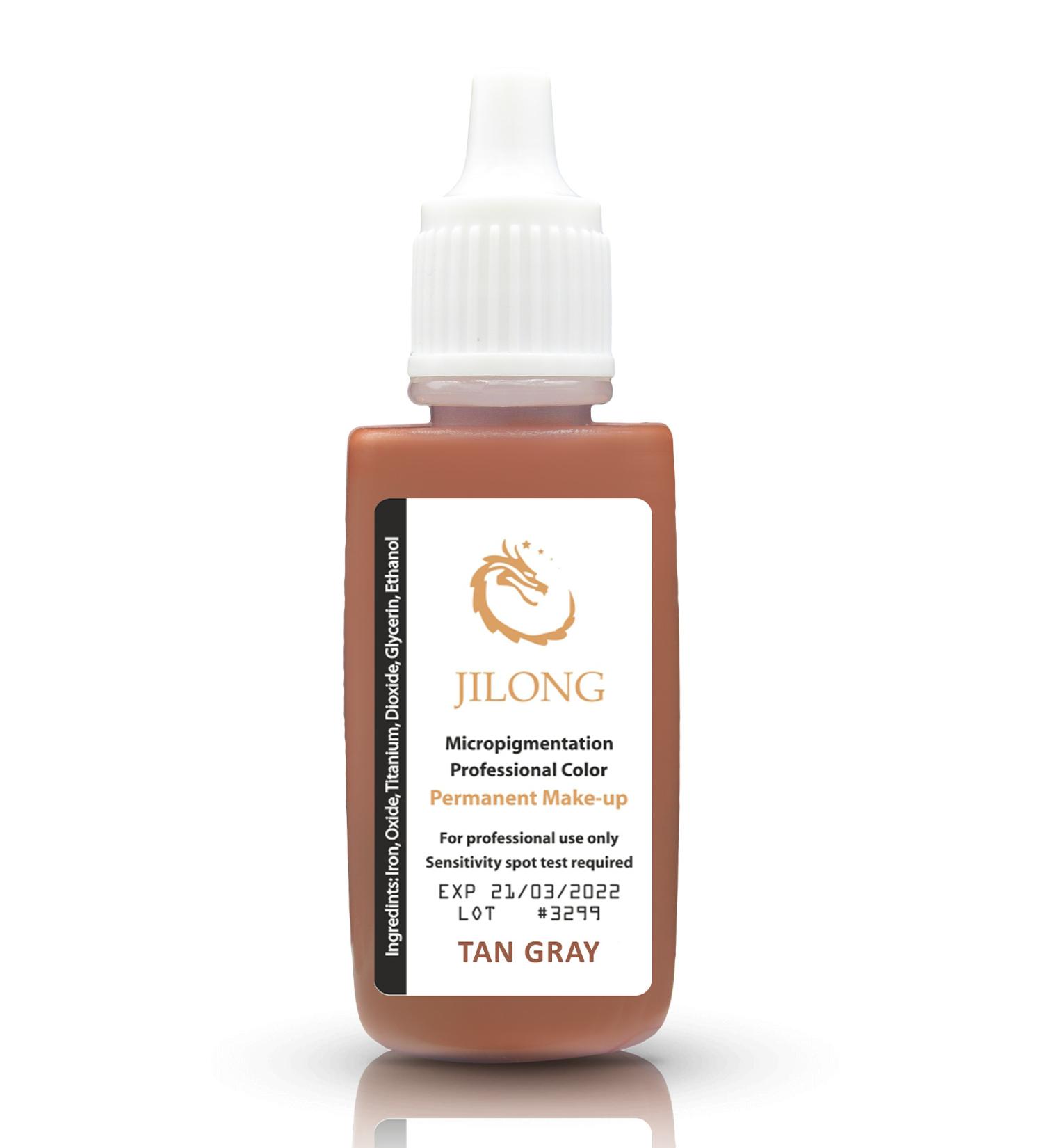 Jilong Permanent Makeup Pigment Tan Gray 25 ml