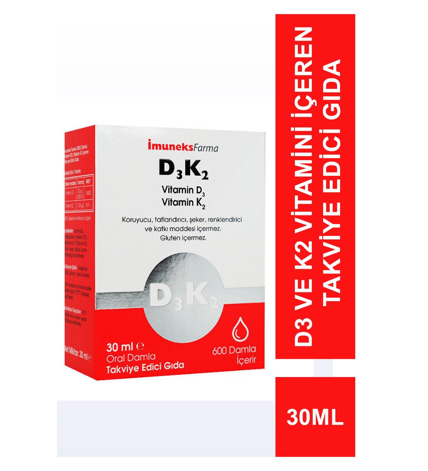 Imuneks Farma Imuneks D3K2 30 ml Drops