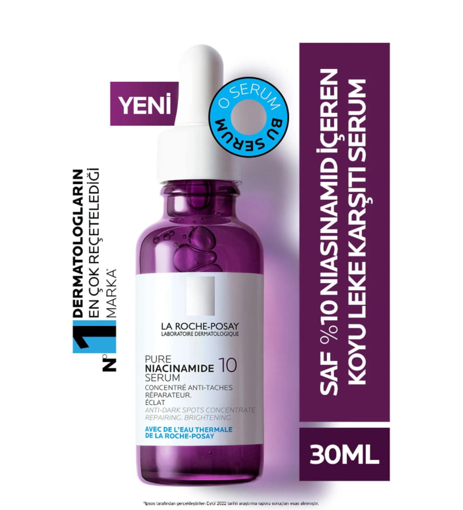 La Roche Posay Pure Niacinamide 10 Anti-Dark Spot Serum 30 ml 3337875791885 - Buy Online on GoSupps.com