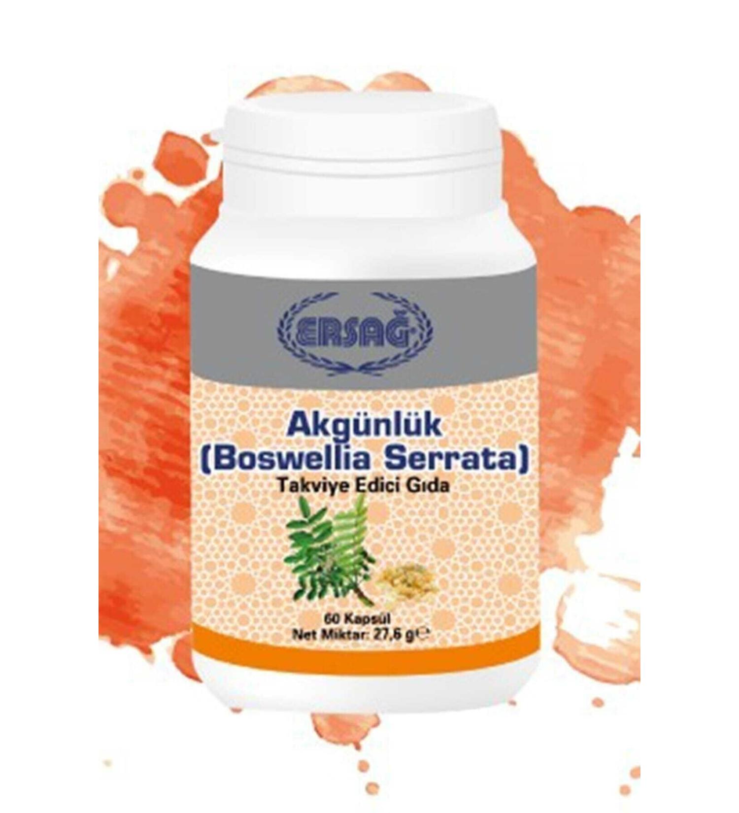 Ersa Akg nl k (boswellia Serrata) Food Supplement 60 Capsules