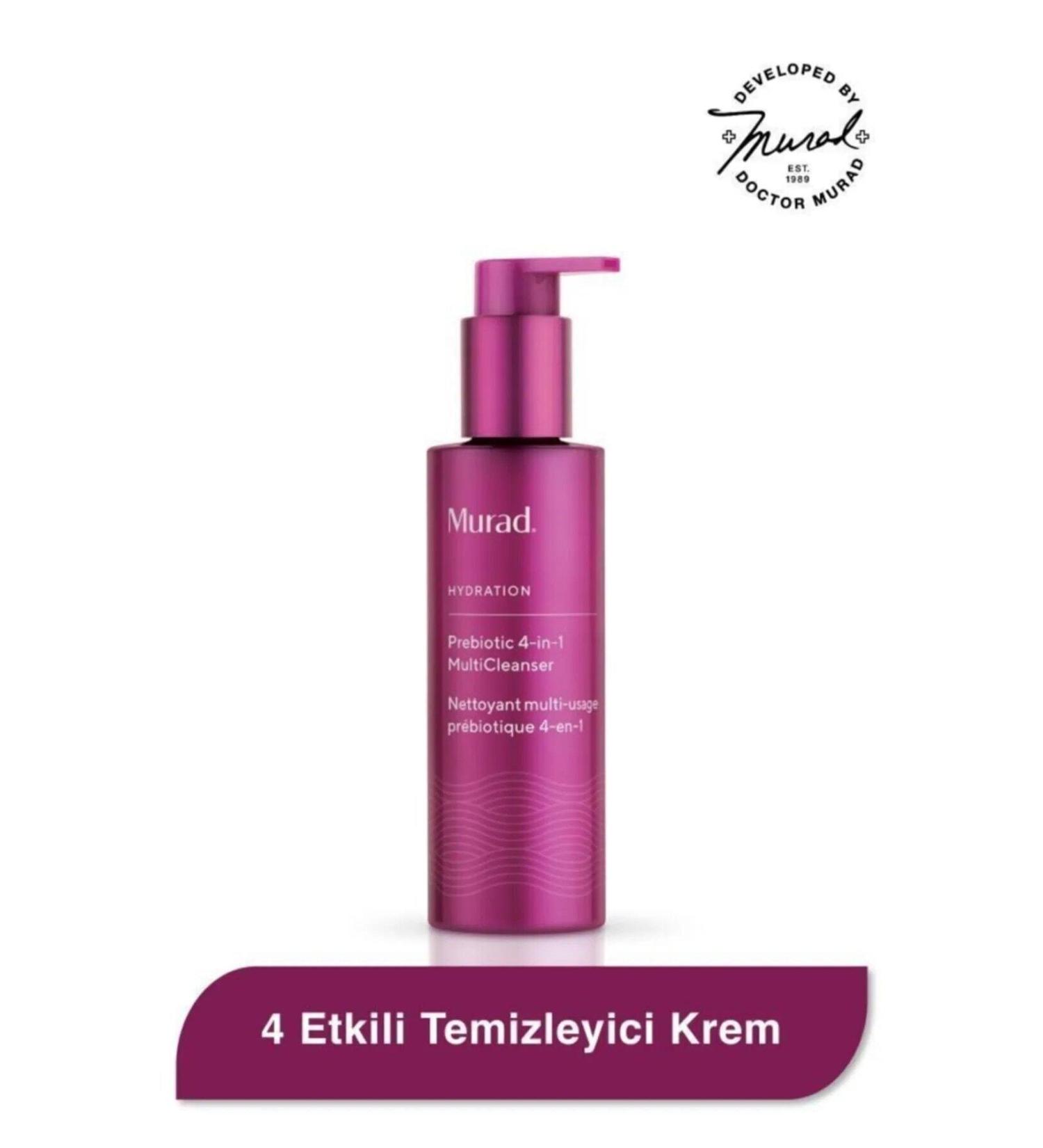 Murad 4 Effect Cleansing Face and Makeup Remover Cream 148 ML