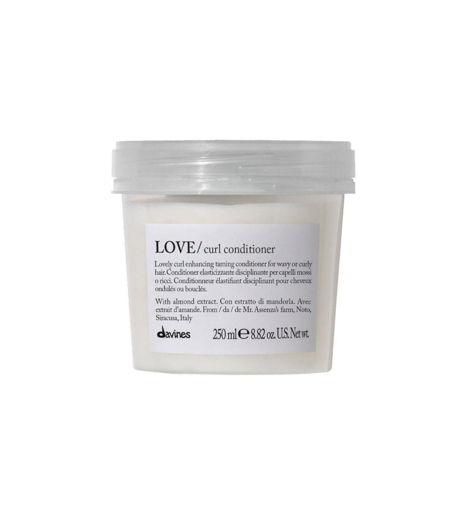 Davines Natural Love Curl Conditioner 250ml ALLYAONLINE13.. NesliBeauty