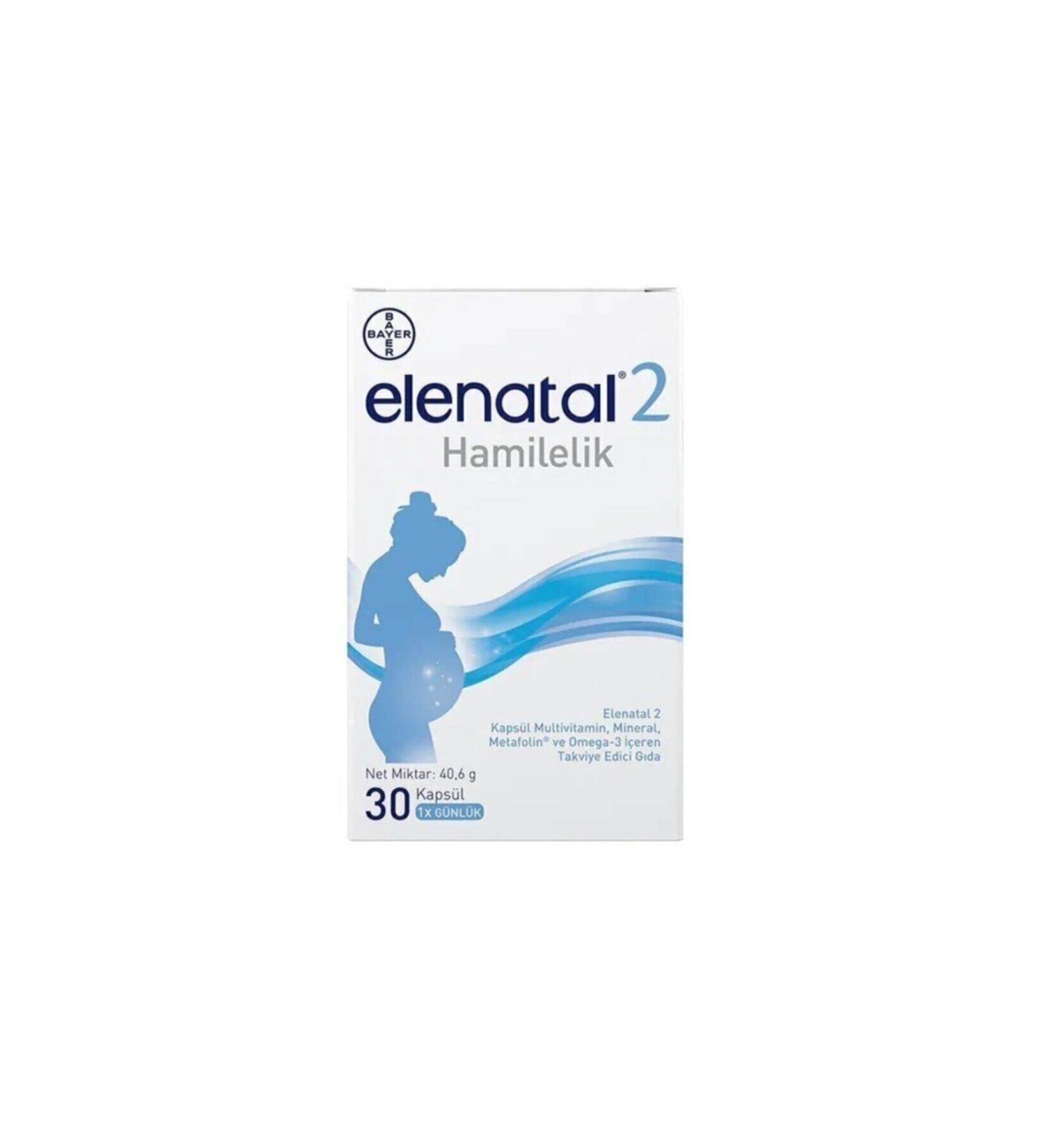 Elenatal 2 30 Capsules