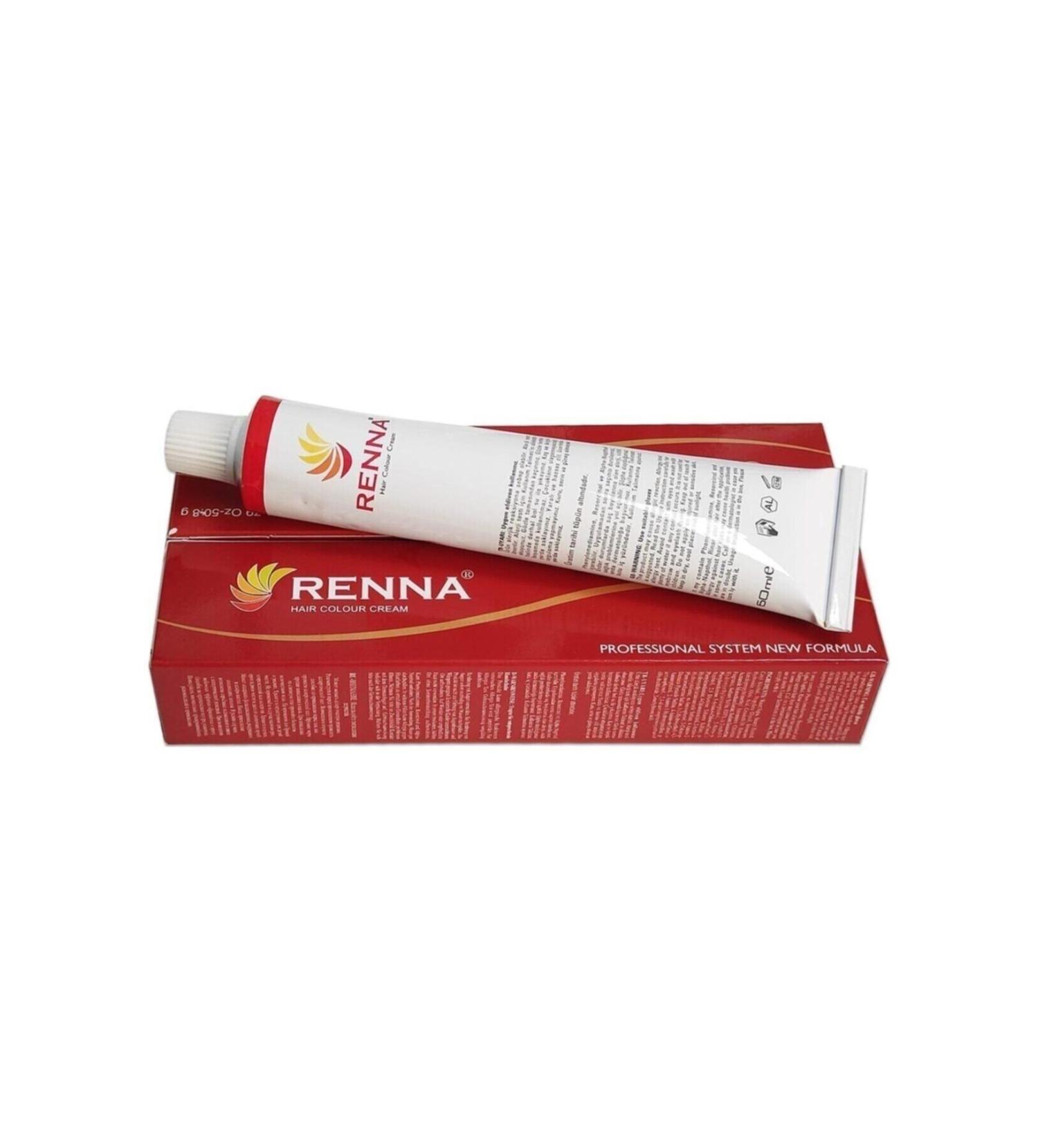 Renna Tube Dye 60 ml Intense Ash Dark Blonde 6-11 - Buy Online on GoSupps.com
