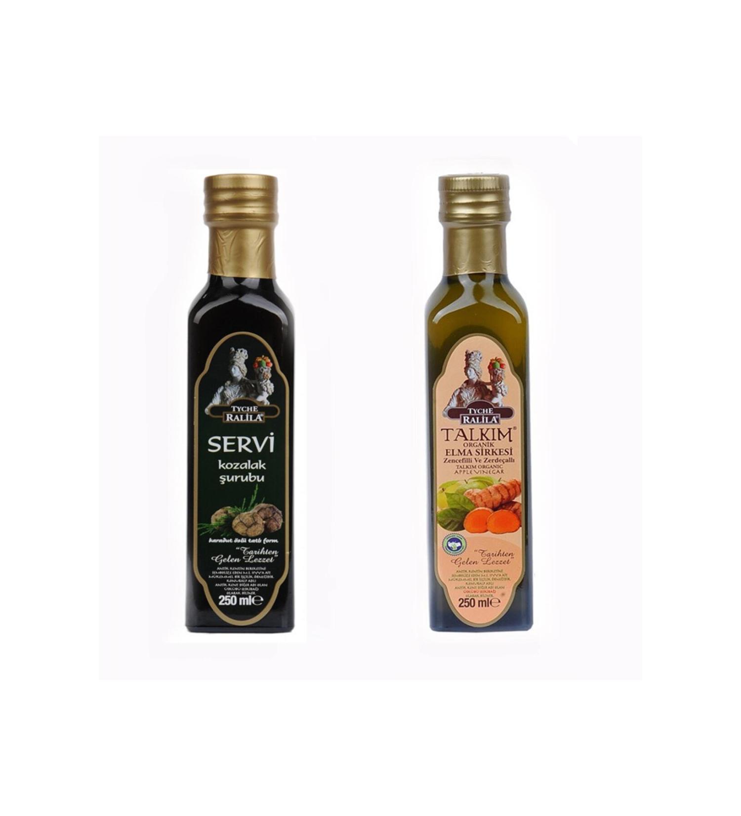 RALILA Organic Ginger Turmeric Mix Atom Cypress Cone Syrup 2"