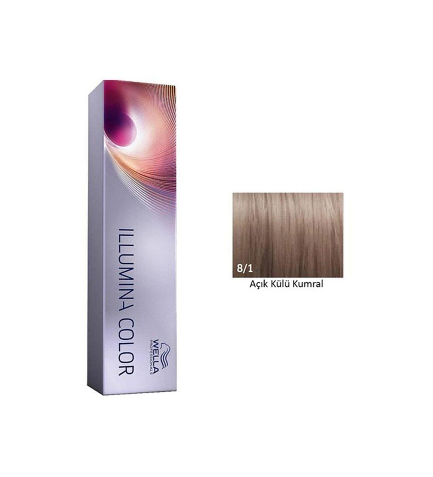 Wella Illumina 8 / Light Blonde Hair Dye 60 - ml KeyProduct697