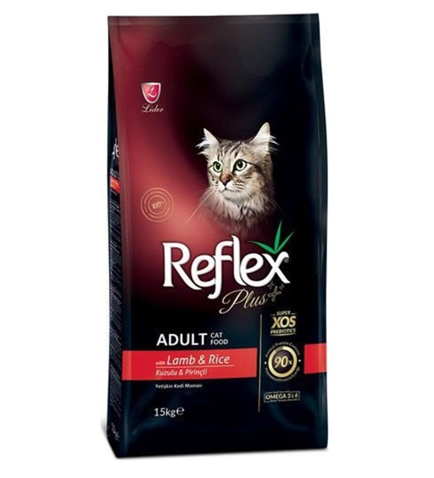 Reflex Plus Lamb and Rice Adult Cat Food 1.5 Kg