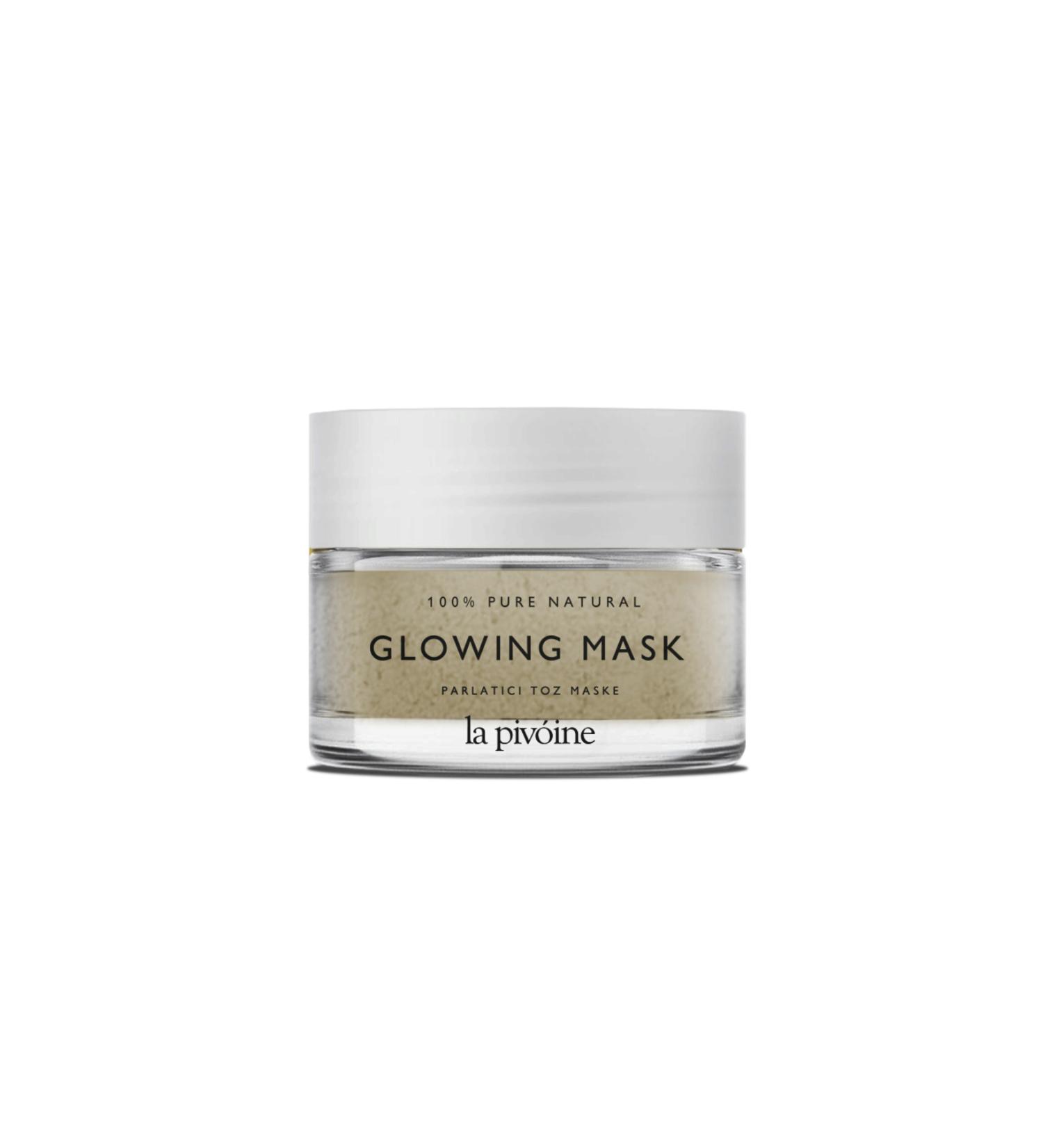 la pivoine GLOWING POWDER MASK