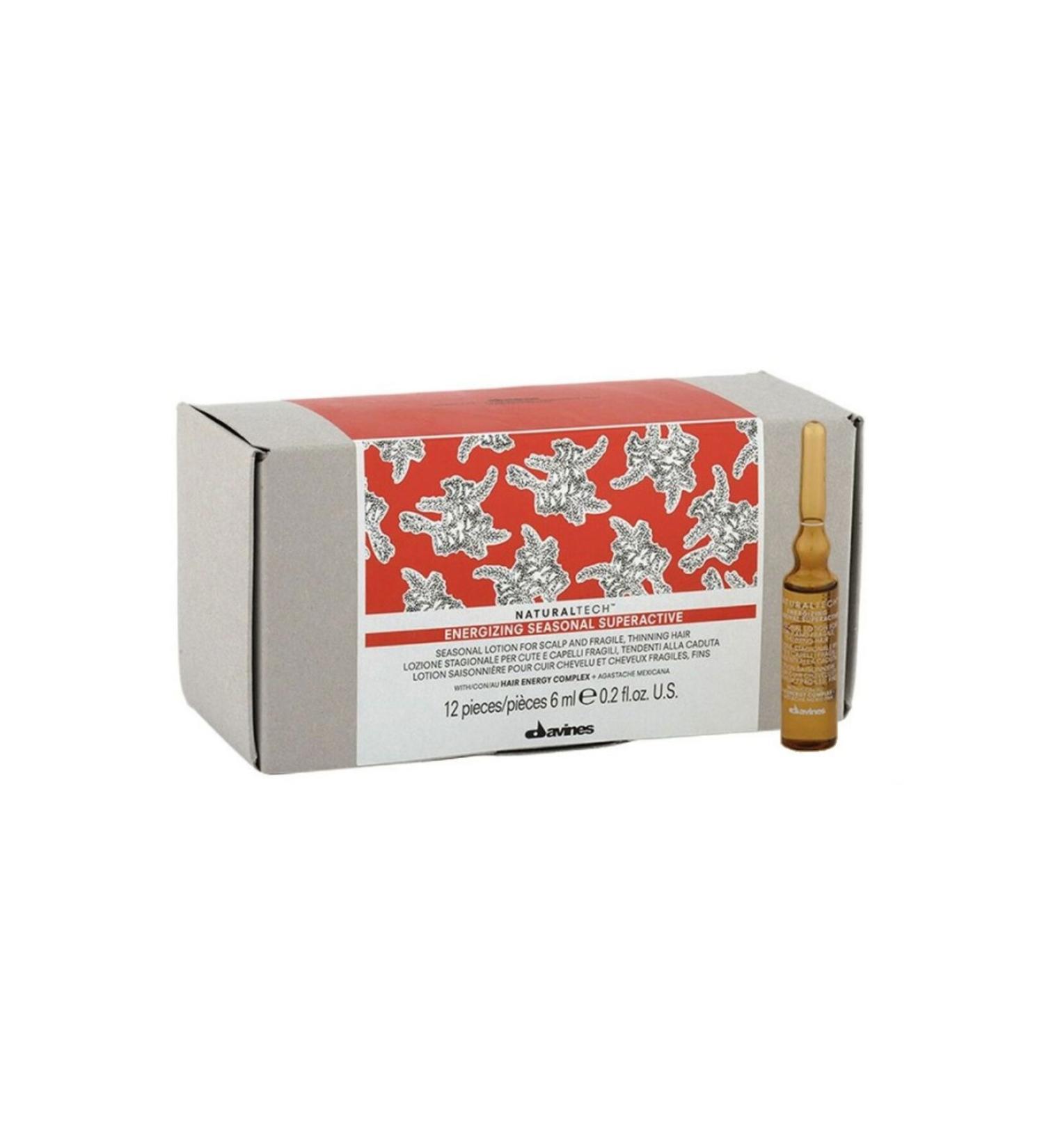 Davines Energizing Seasonal Seasonal Superactive Lotion 12x6 ml