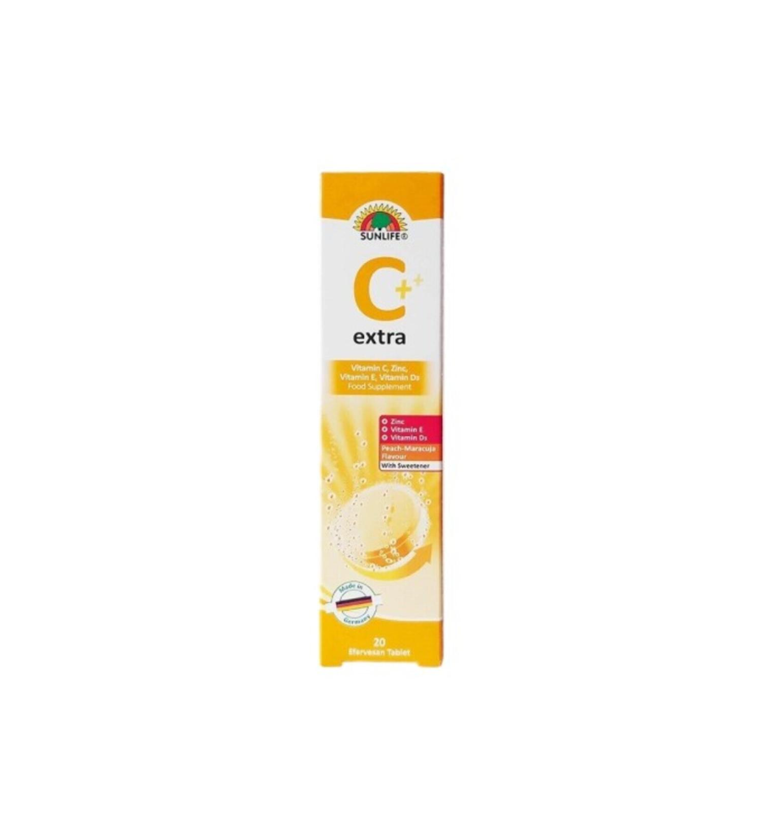 Sunlife Extra C Vitamin C 20 Effervescent Tablet
