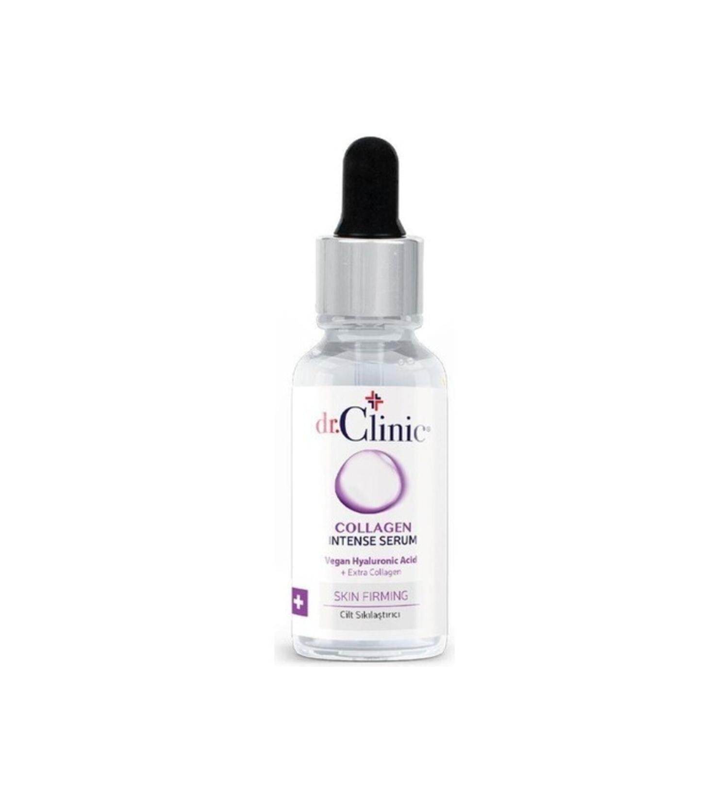 Dr. Clinic Dr.clinic Intensive Collagen Skin Tightening Serum Vegan Hyaluronic Acid -30 - Buy Online on GoSupps.com