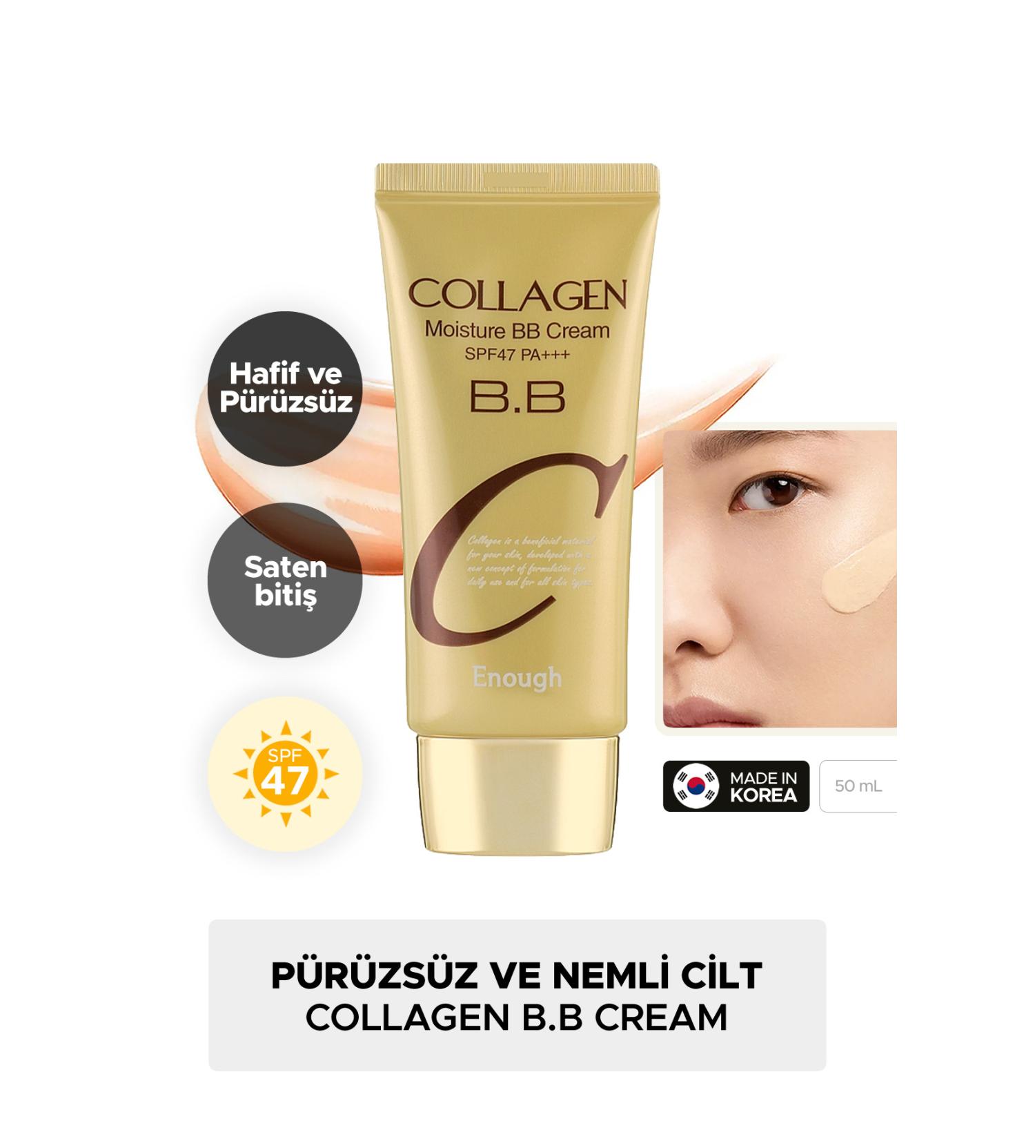 Enough Moisturizing BB Cream Collagen Moisture BB Cream spf47 pa++++ 50gr. - Buy Online on GoSupps.com