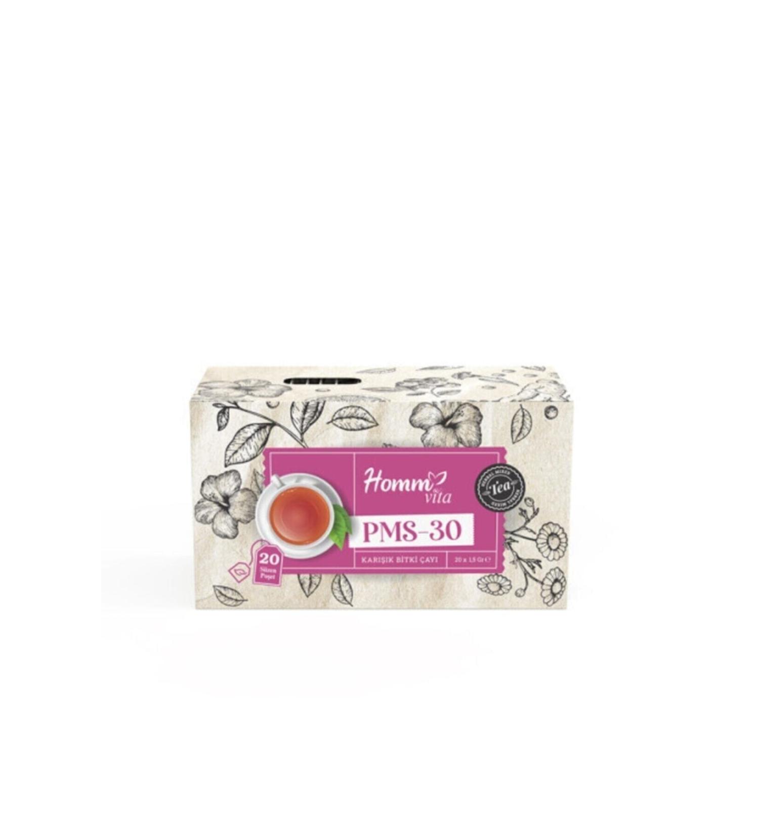 HOMM VITA Pms - 30 Herbal Tea 20 X 1.5 Gr