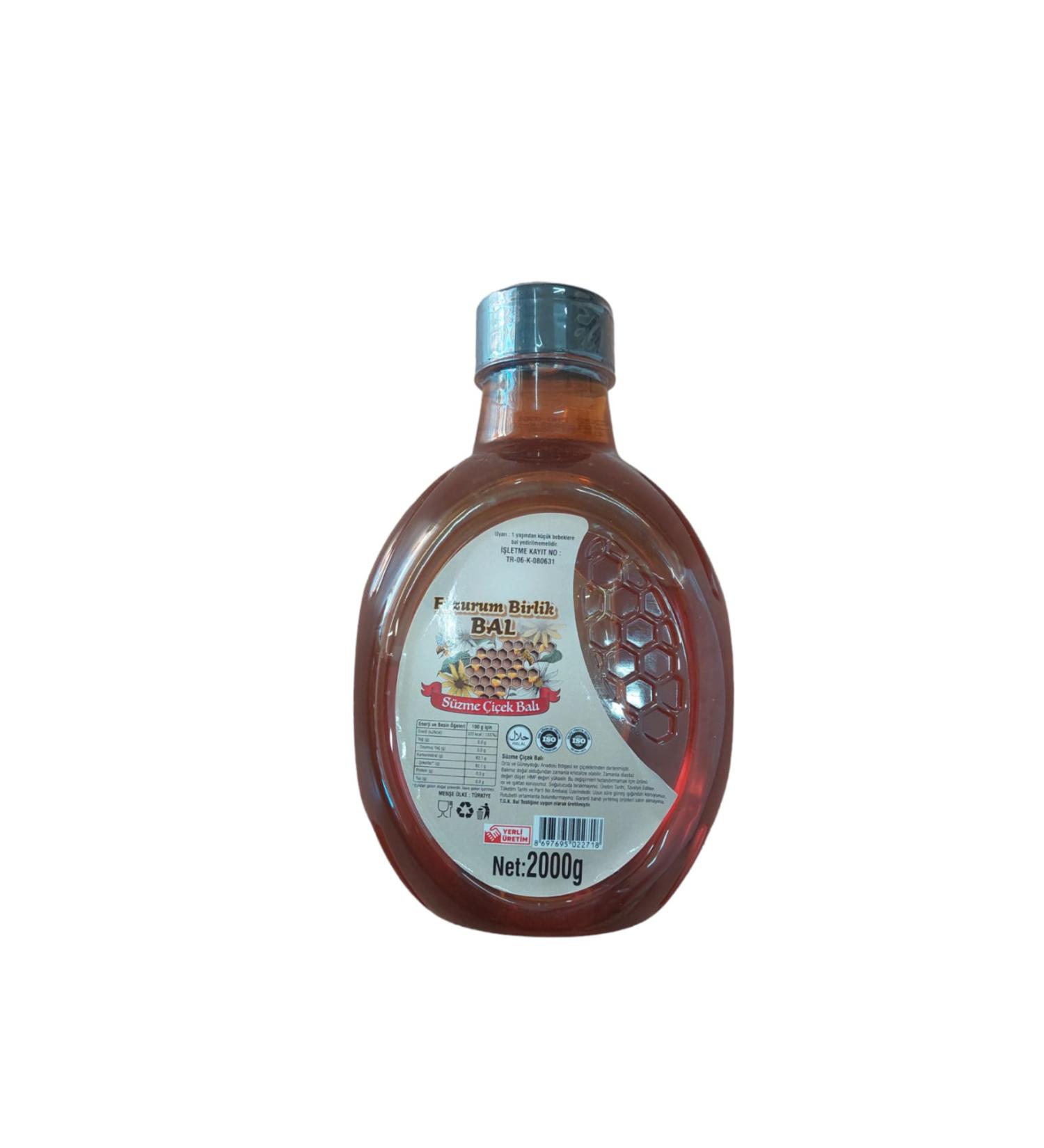 erzurumflowerhoney 2000 GR EXTRACTED FLOWER HONEY - ERZURUM HONEY BIRLIK