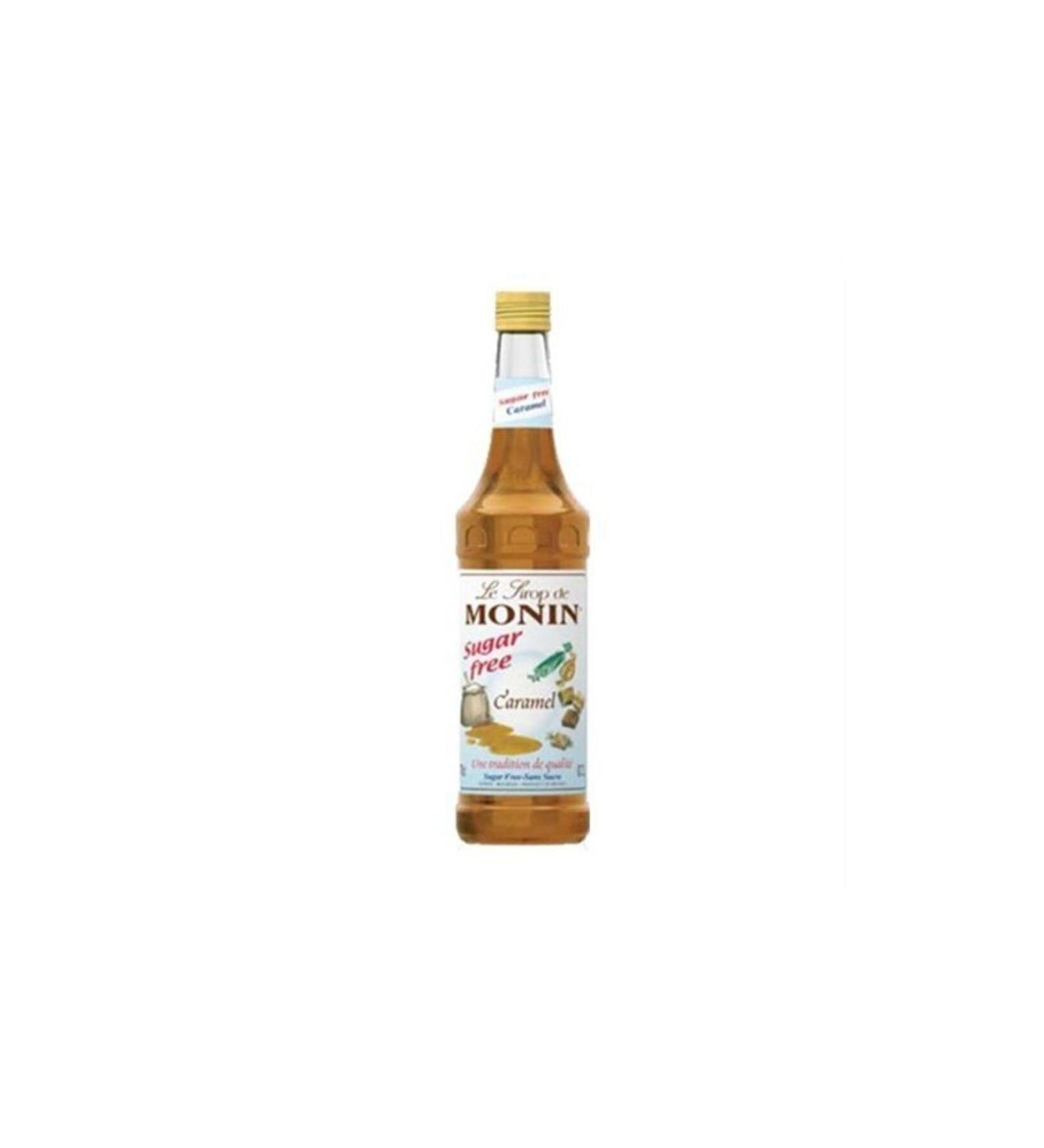 Monin Sugar Free Caramel Syrup 700 Ml