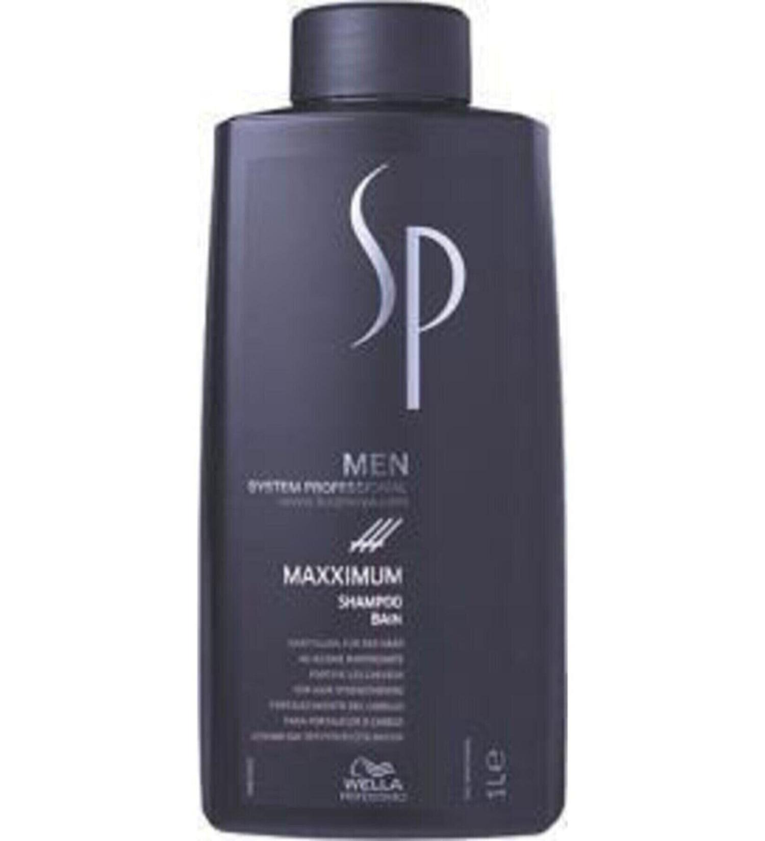 Wella Instant Effect Sp Men Maximum Anti-Hair Loss and Strengthening Super Shampoo 1000ml