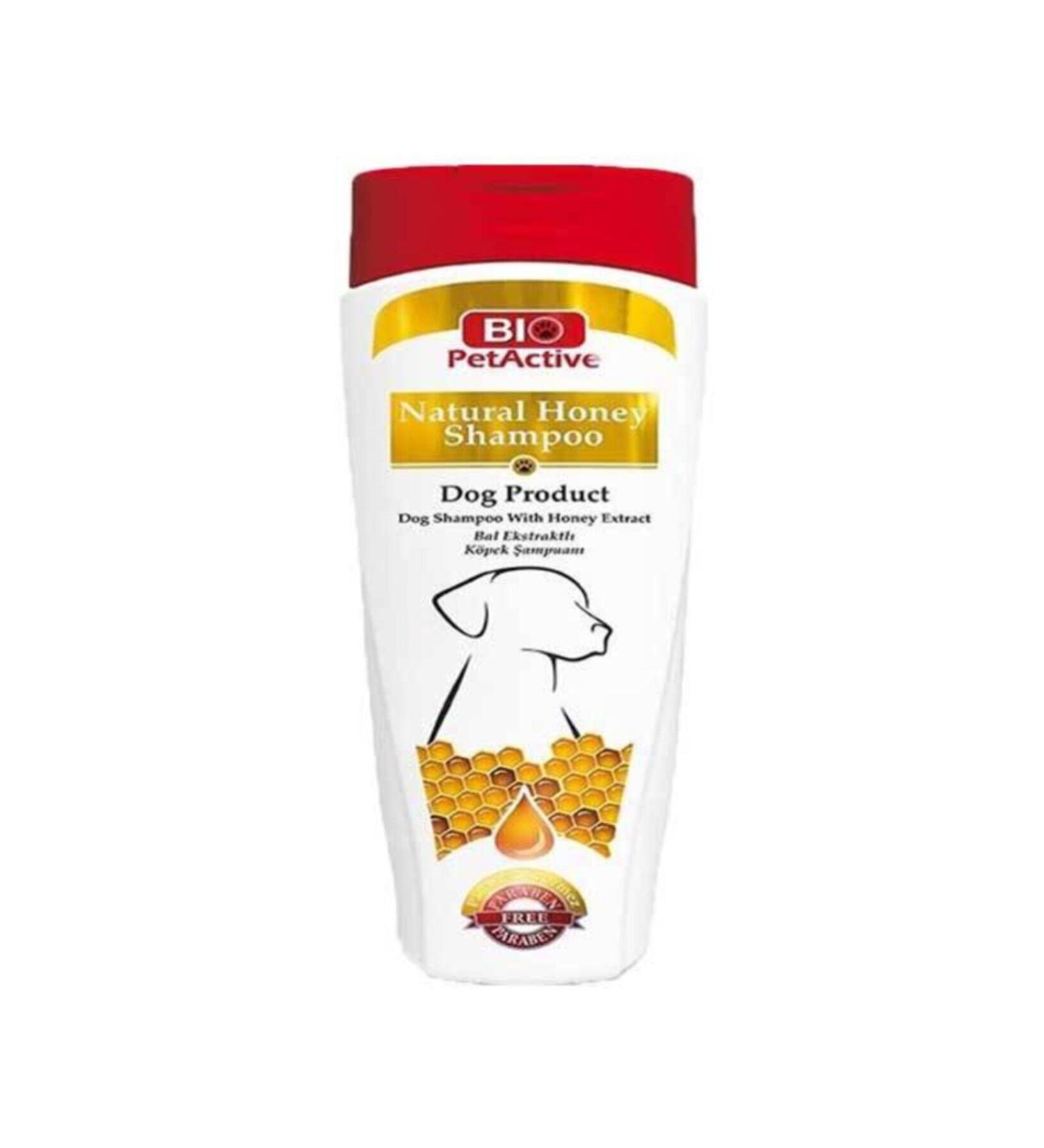 Bio PetActive Natural Honey Extract Dog Shampoo 400 Ml.