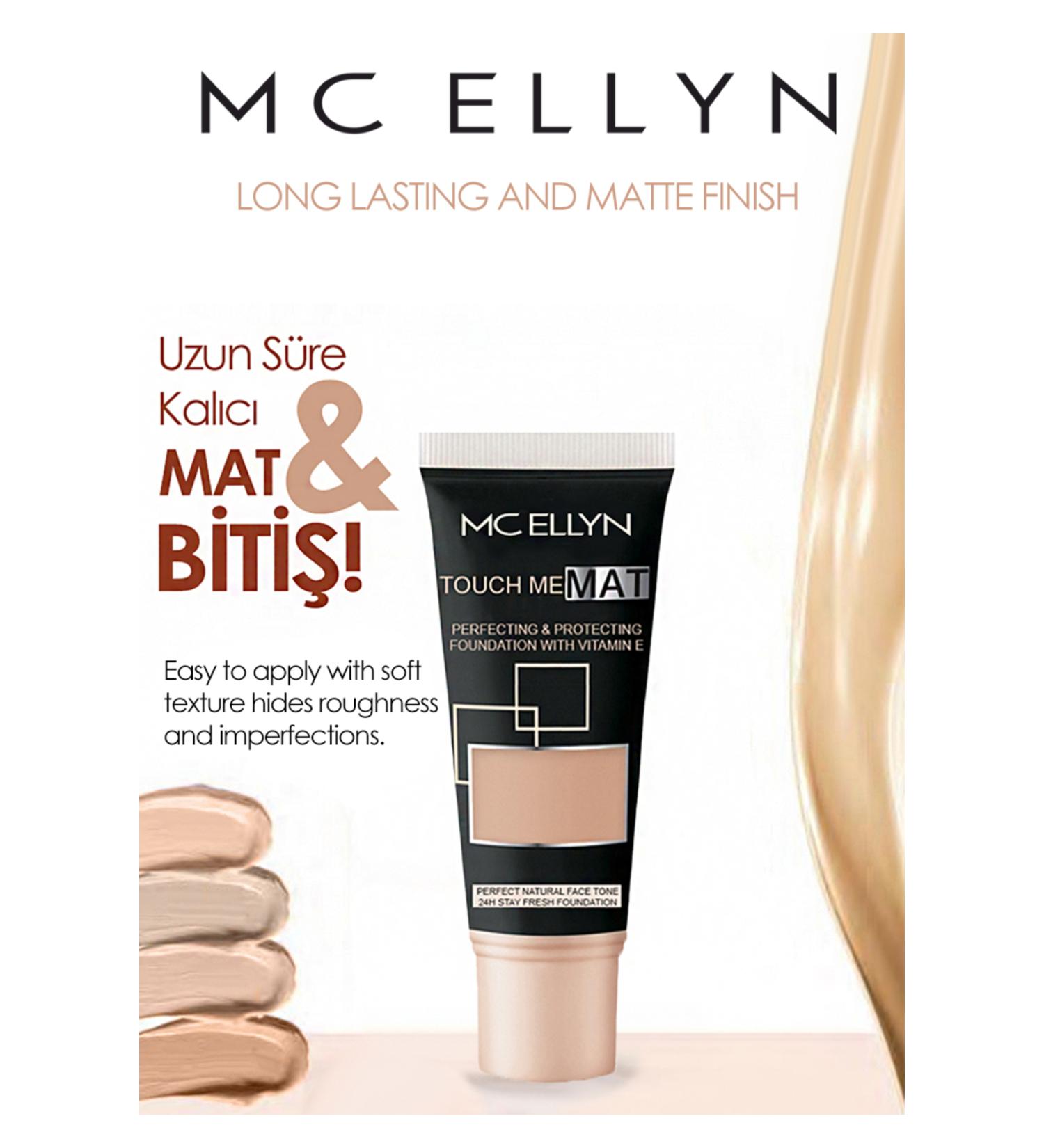 Mcellyn Mc Ellyn Touch Me Matte Face Tone Foundation 01