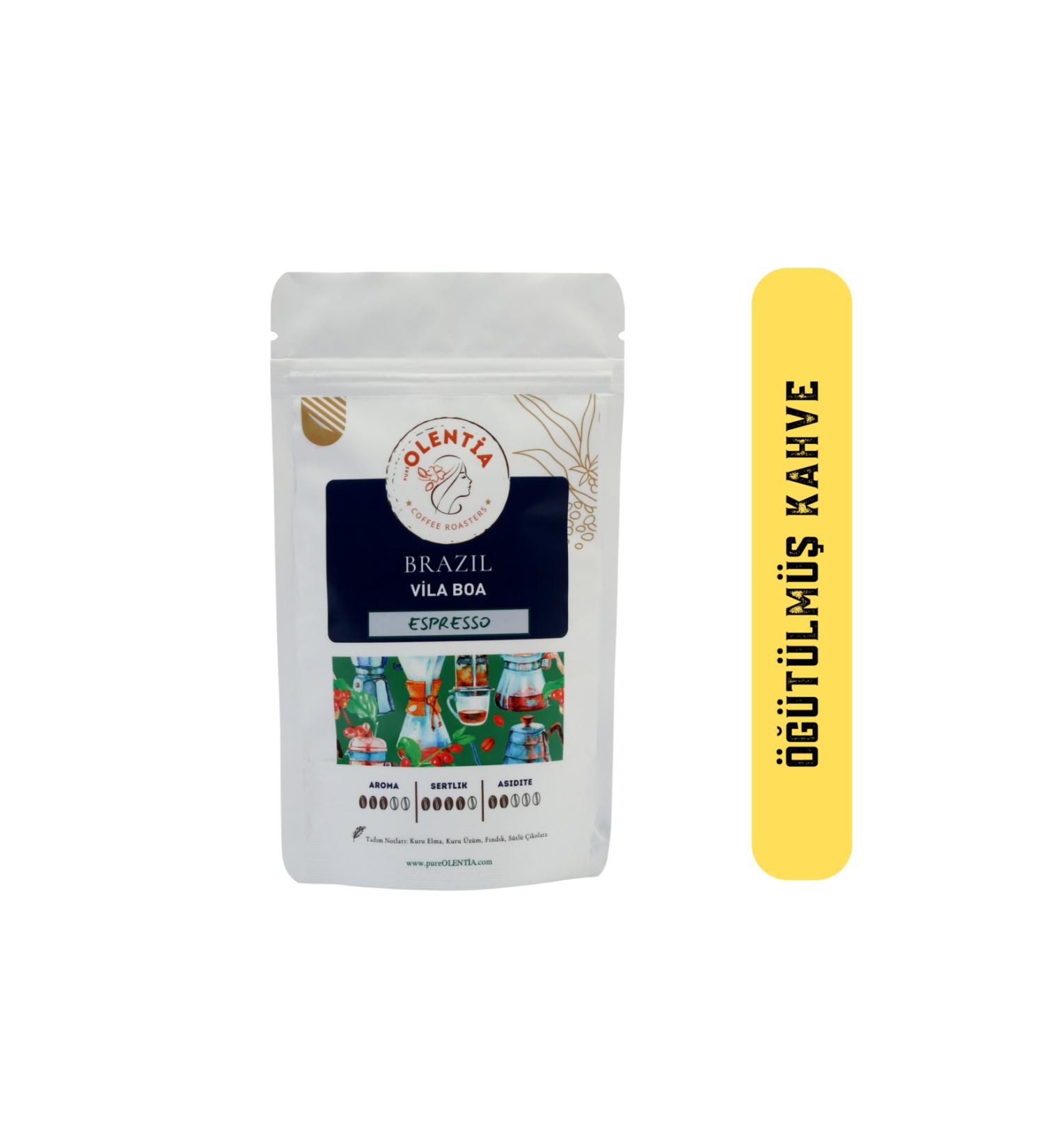 pureOlentia pure OLENTIA Brazilian Vila Boa Espresso 250gr (GROUND)