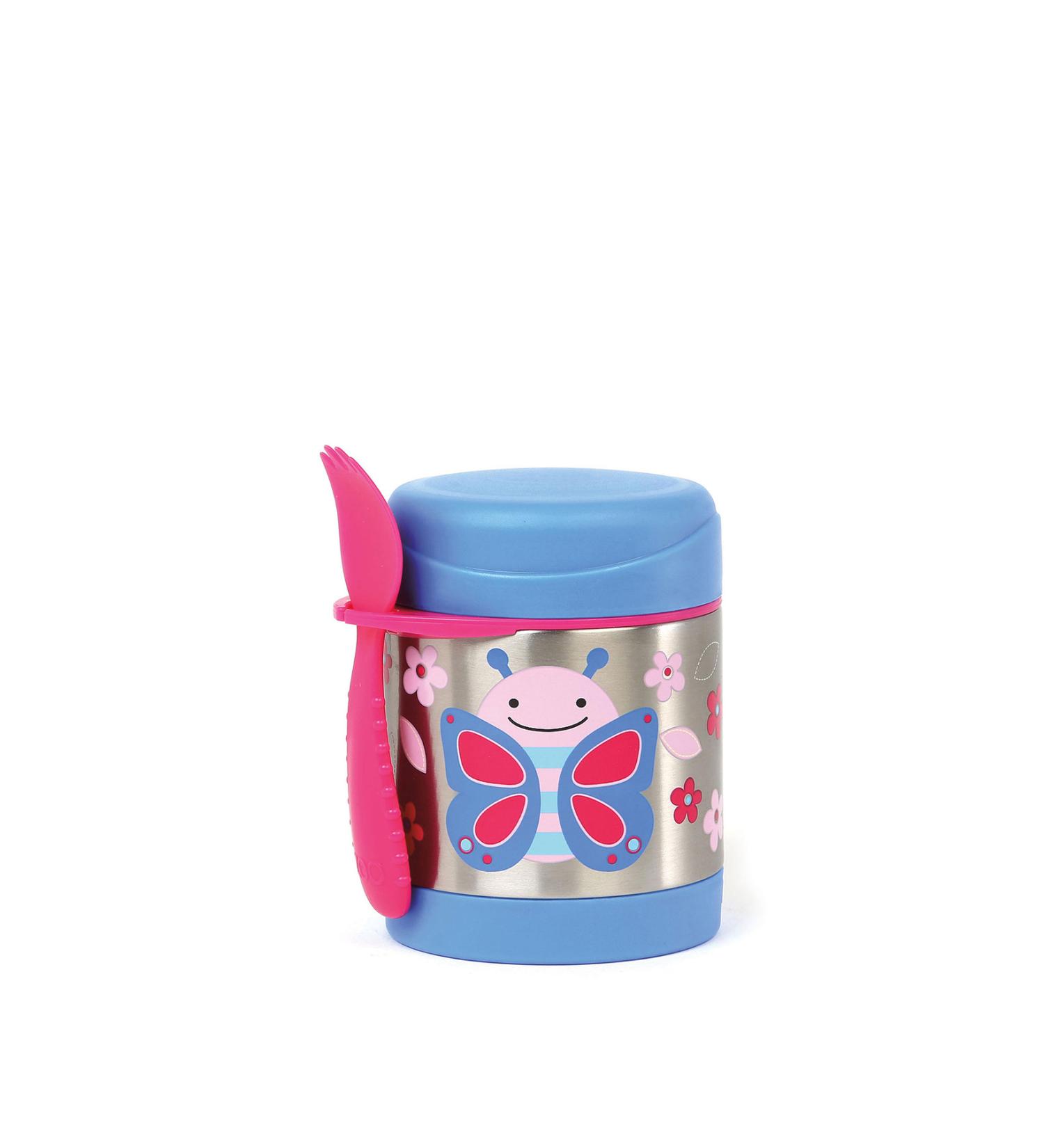 Skip Hop Kelebek 2 Piece Stainless Steel Food Storage and Transport Thermos