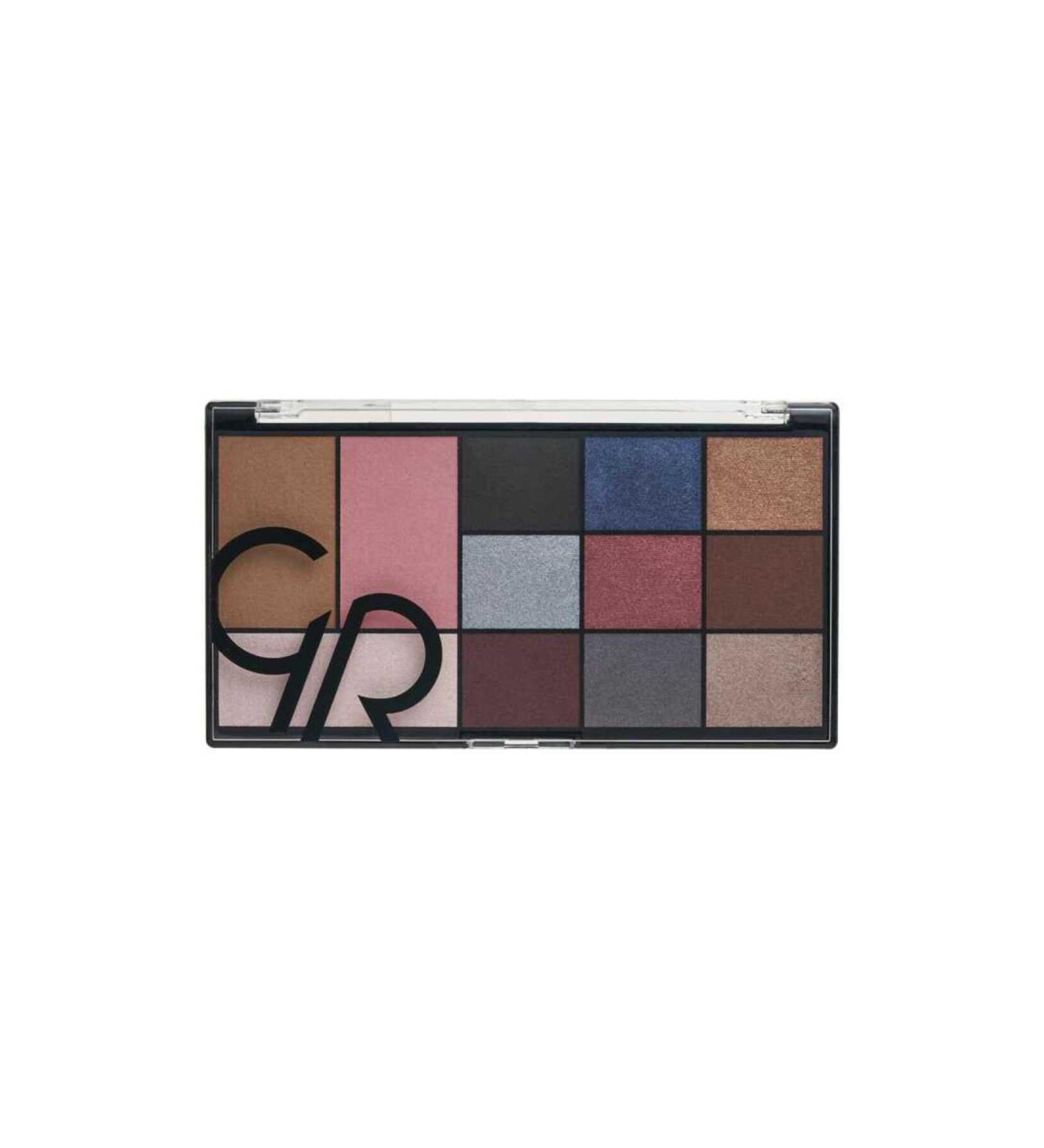 Golden Rose City Style Face&Eye Palette 02 Smokey